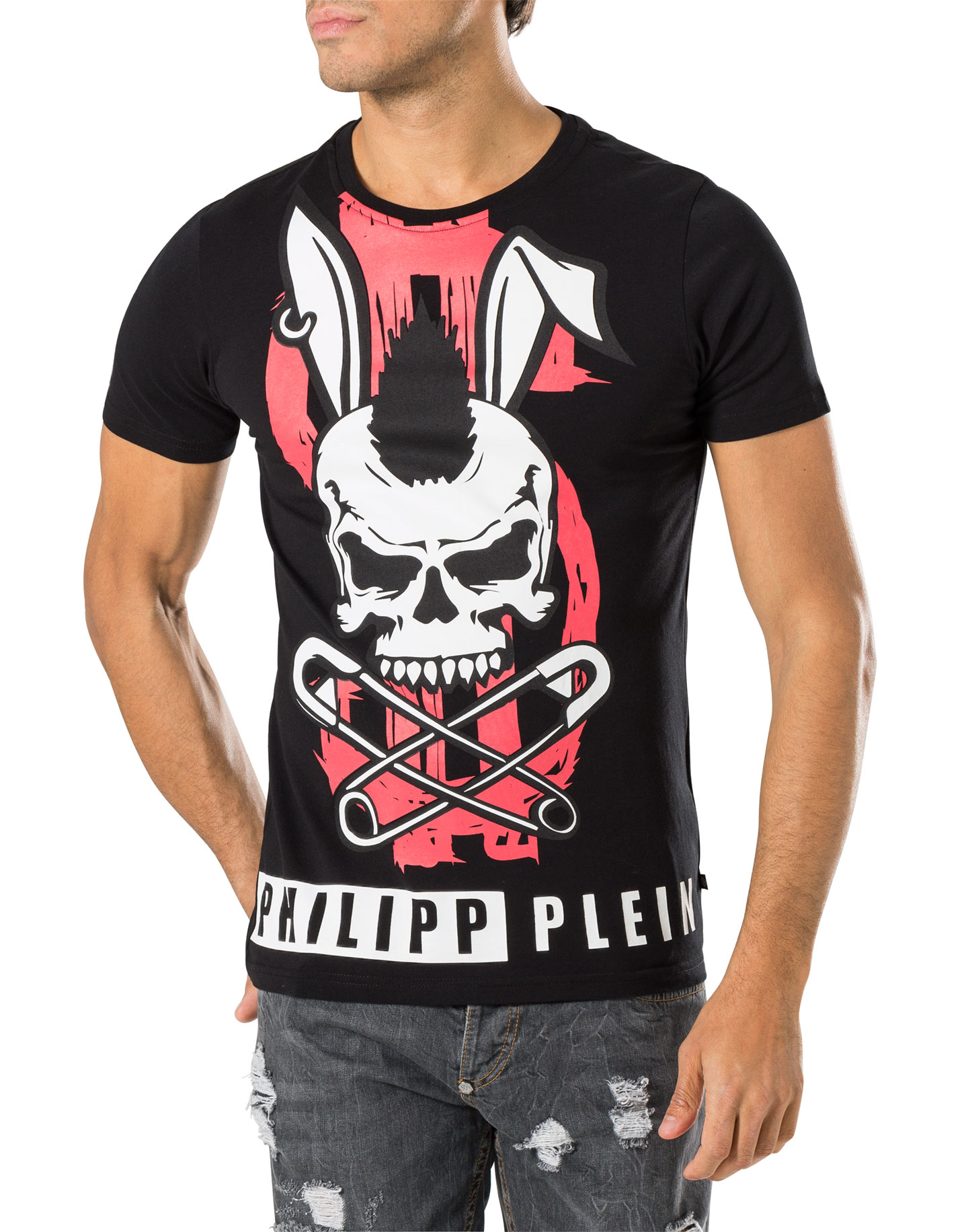 jean philippe plein avec tete de mort