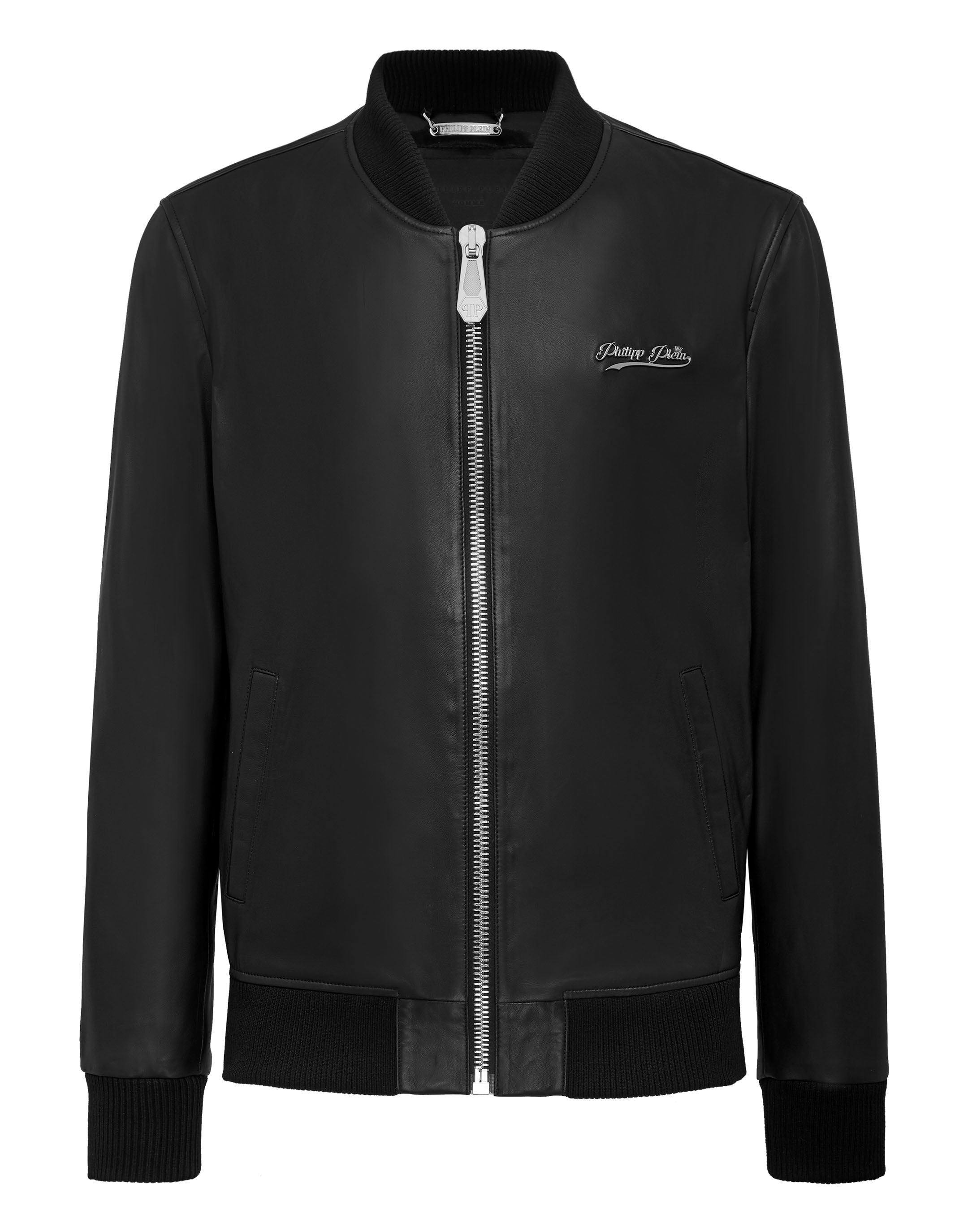 Leather Jacket Signature | Philipp Plein Outlet