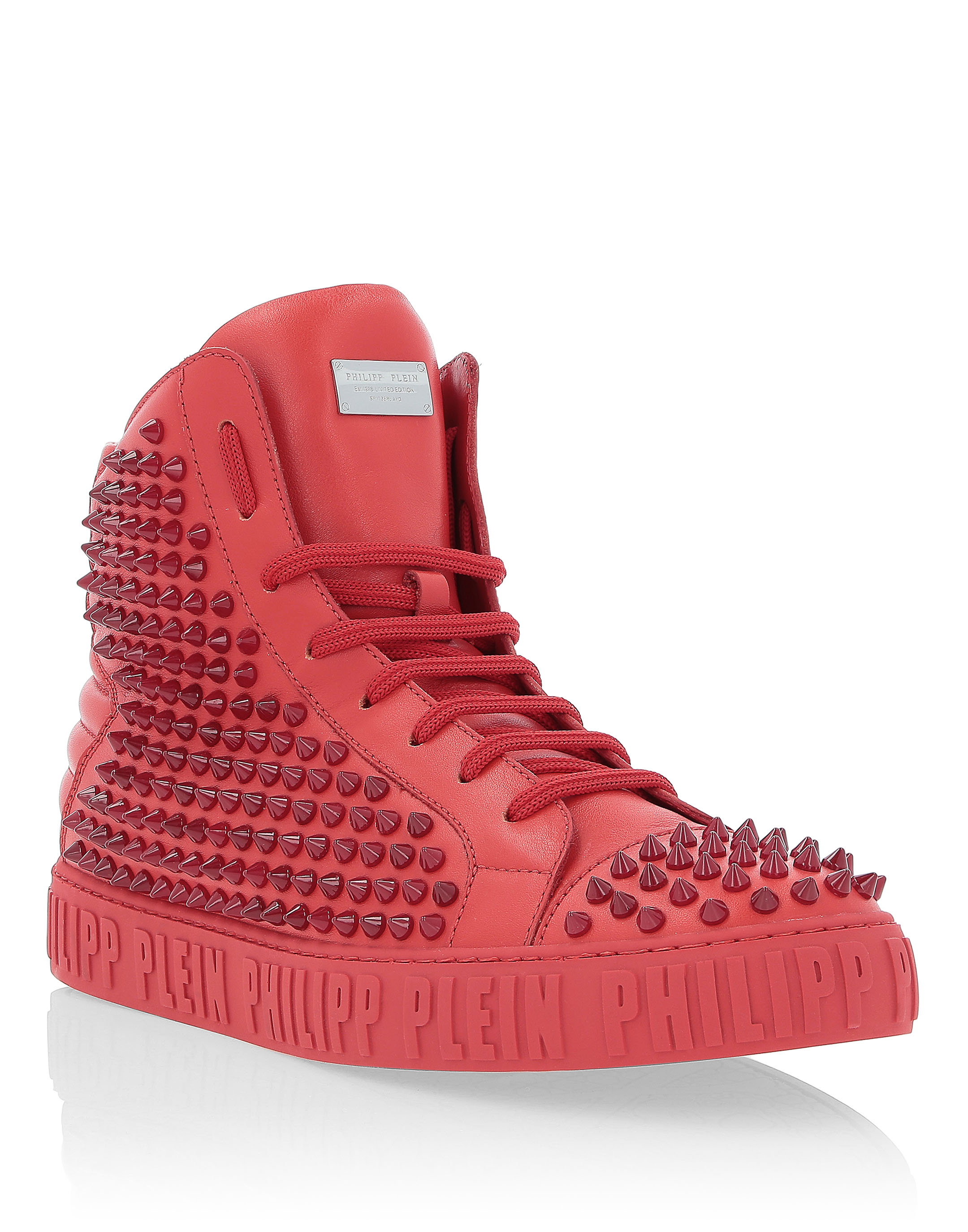 philipp plein sneakers red