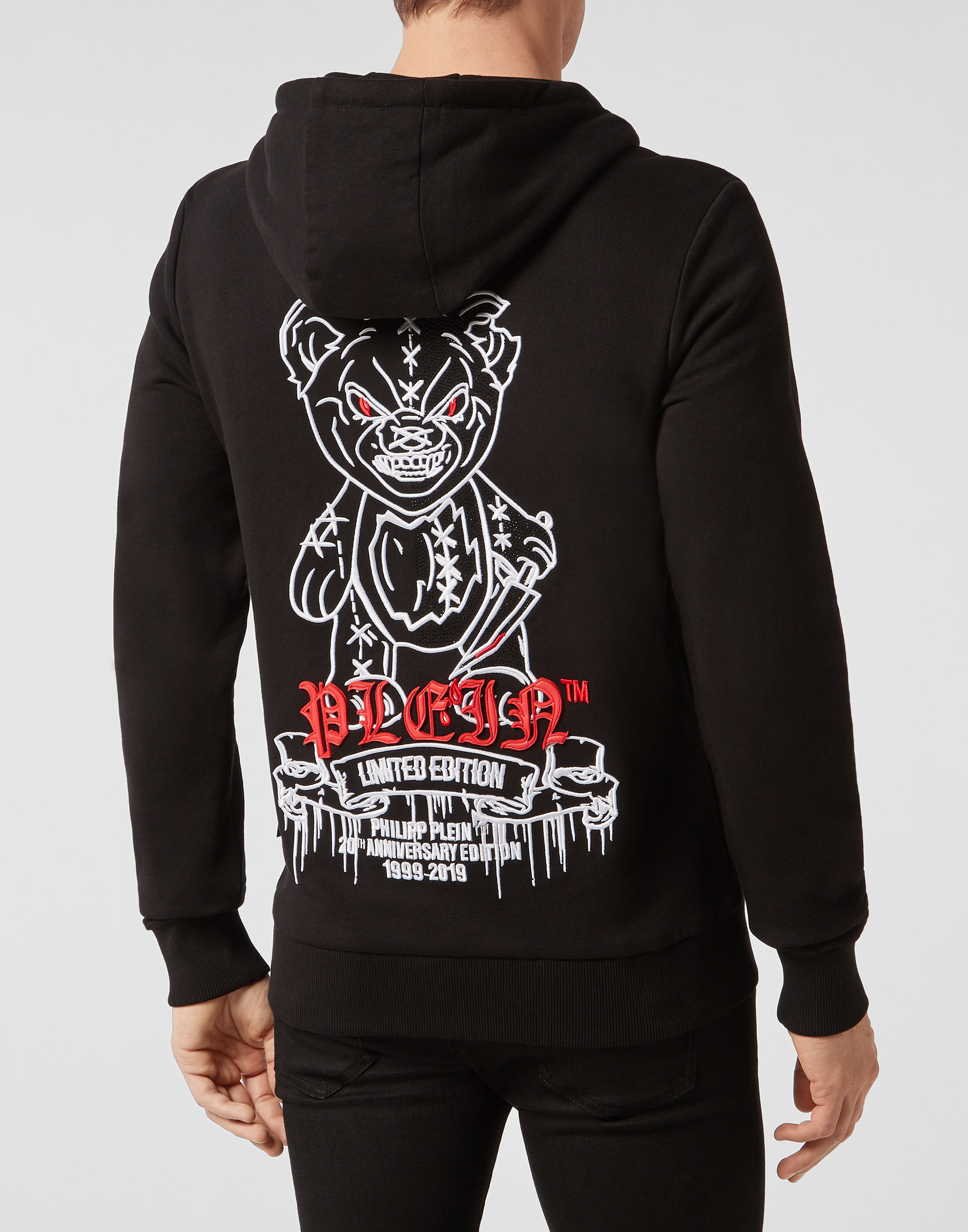 philipp plein hoodie teddy bear