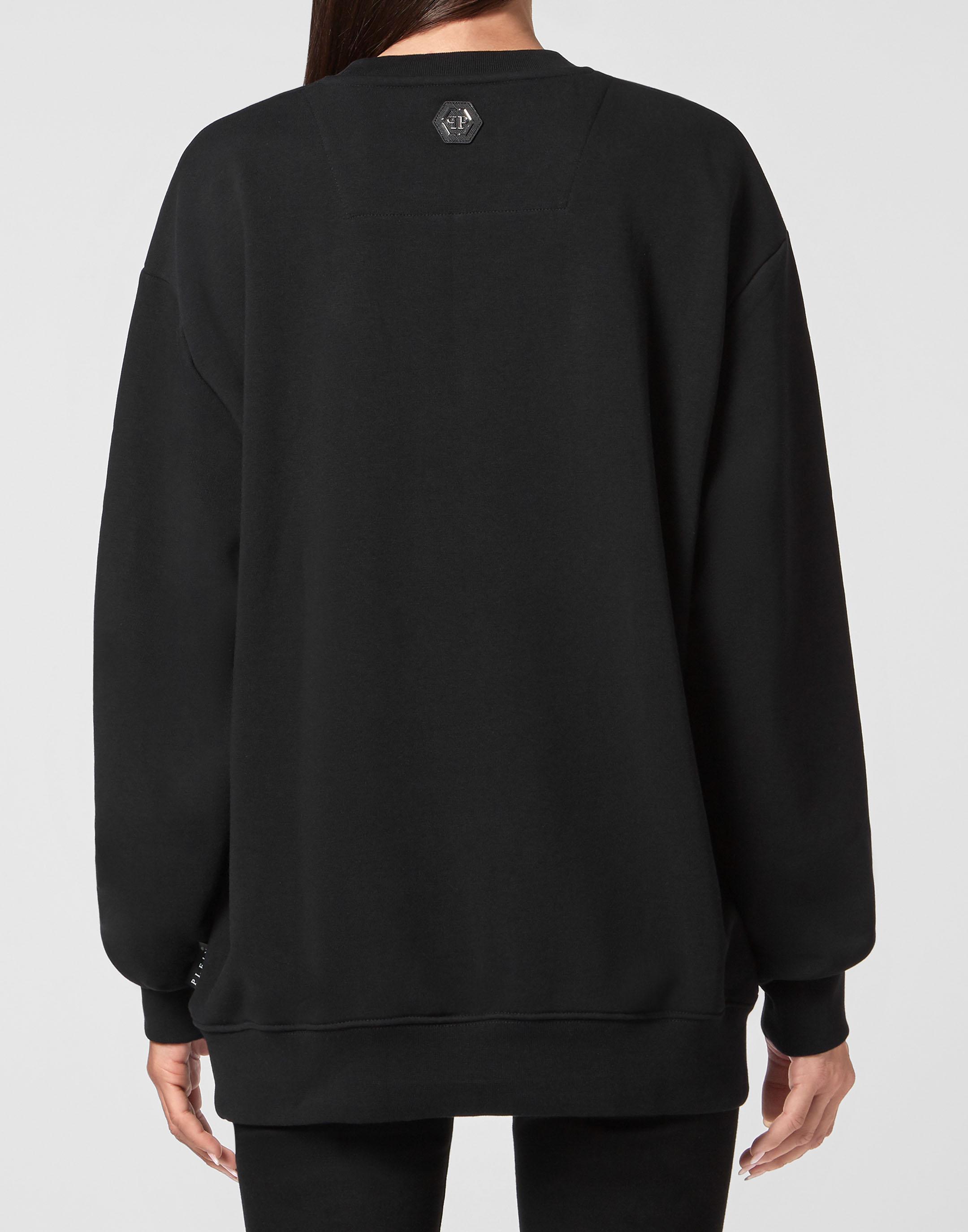 IONSEOUL ACDC Spark printing sweatshirt 裏起毛 BBP5021 Sweatshirt LS Skull and Plein | Philipp Plein Outlet