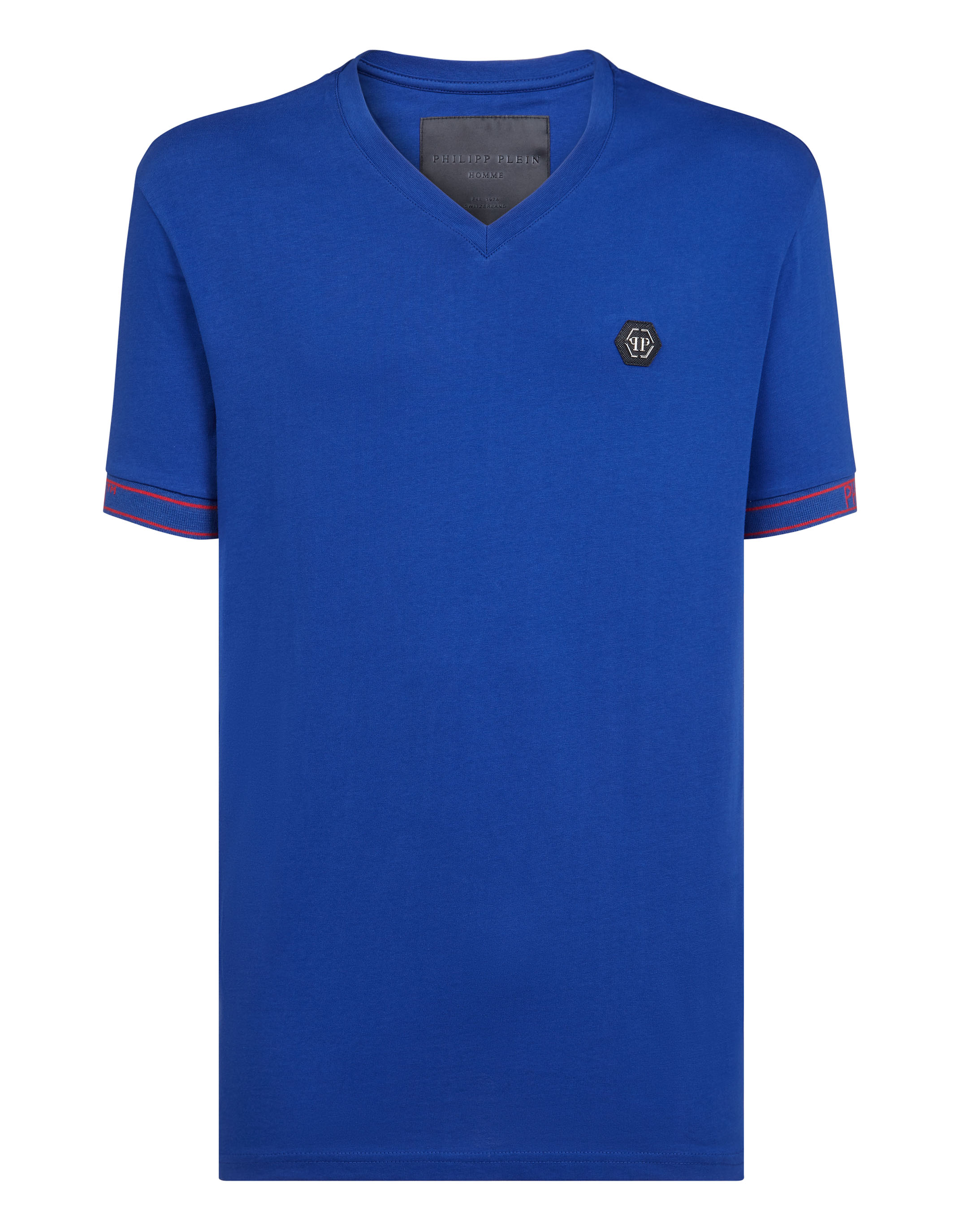 philipp plein blue t shirt