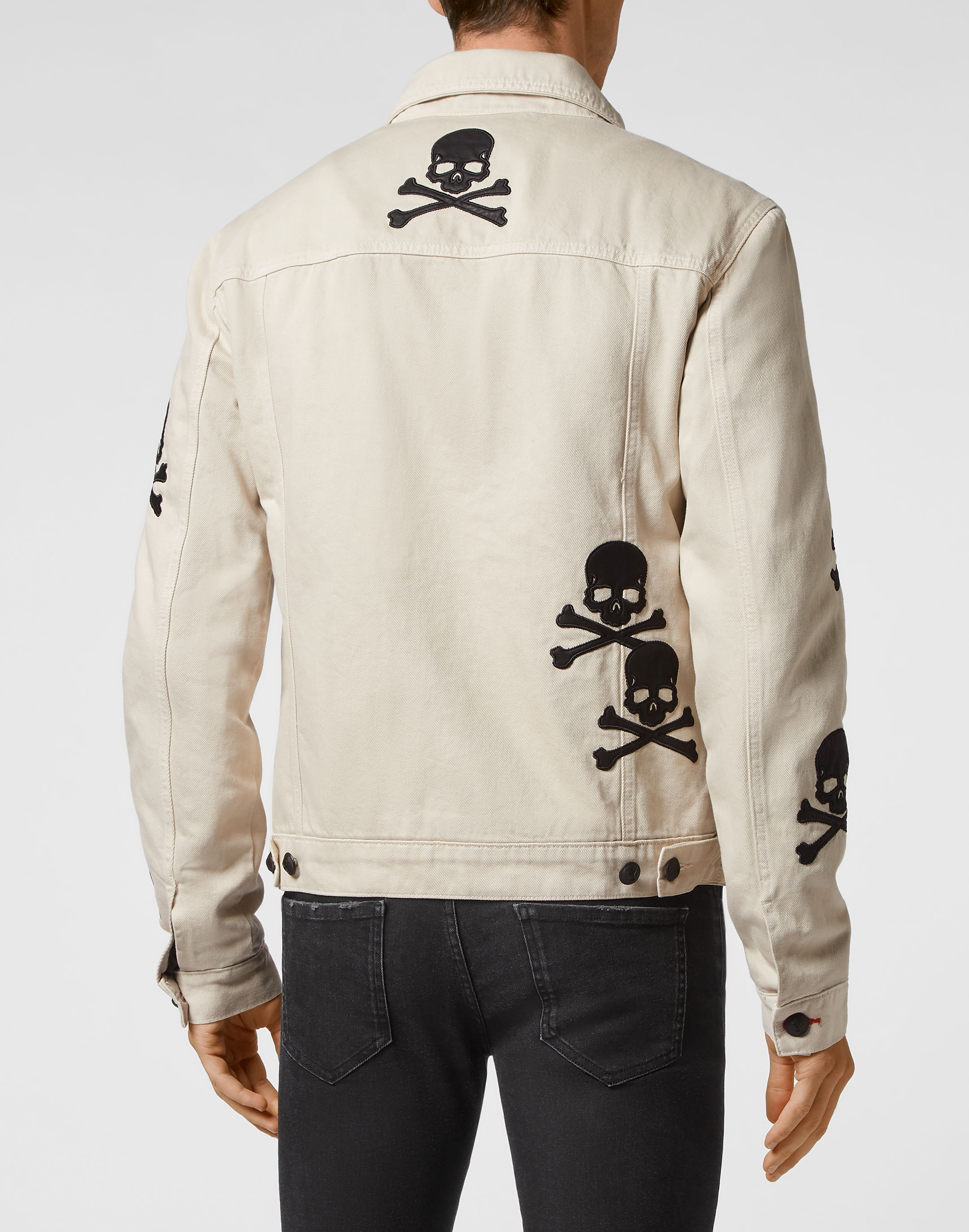 Denim Jacket Skull | Philipp Plein Outlet