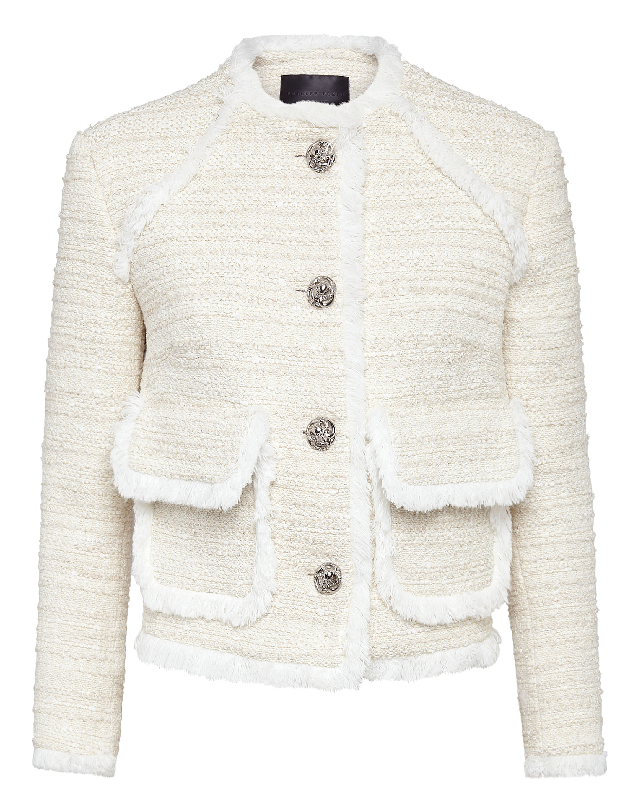 Bouclé Jacket Embroidery | Philipp Plein Outlet