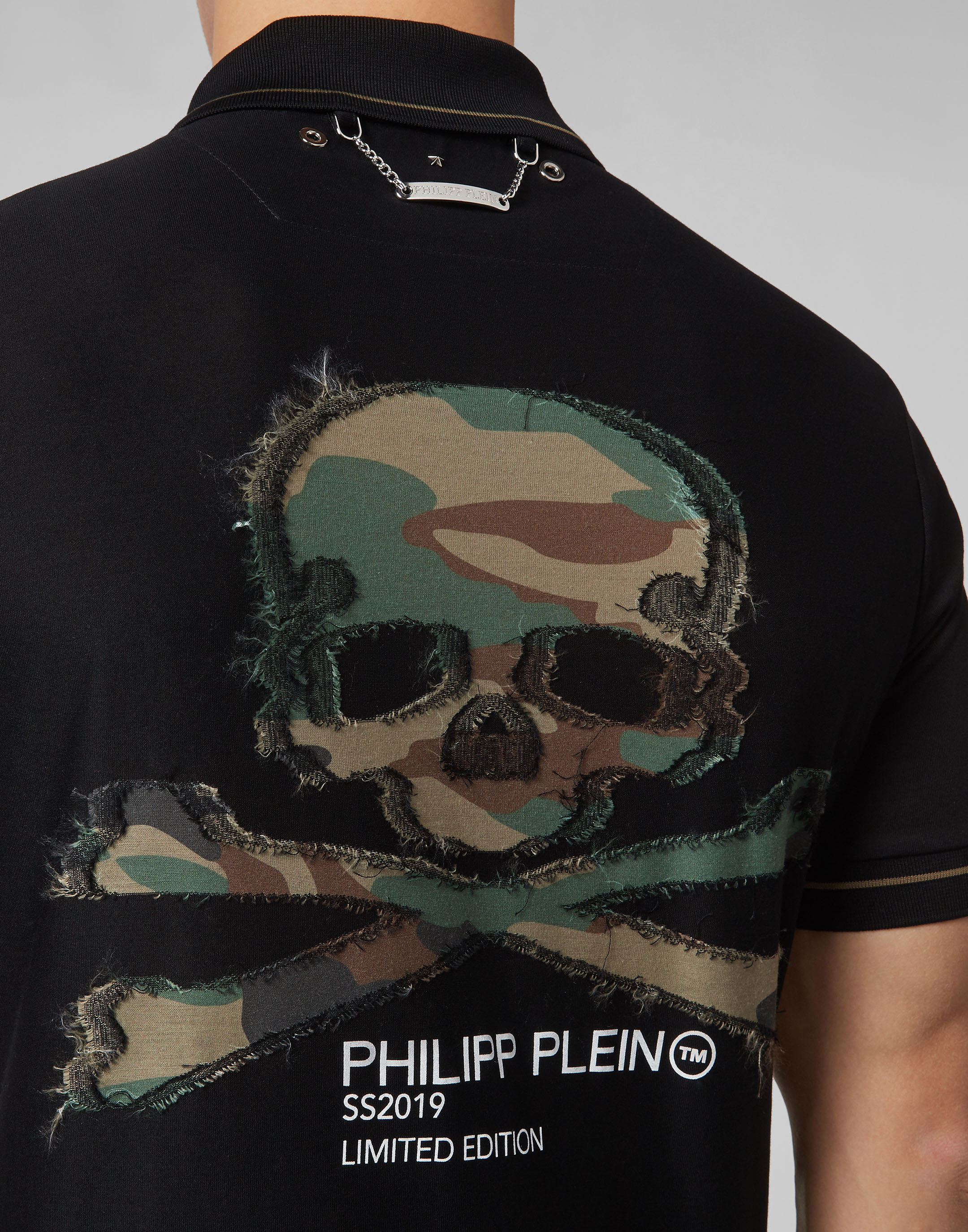 philipp plein polo shirt skull