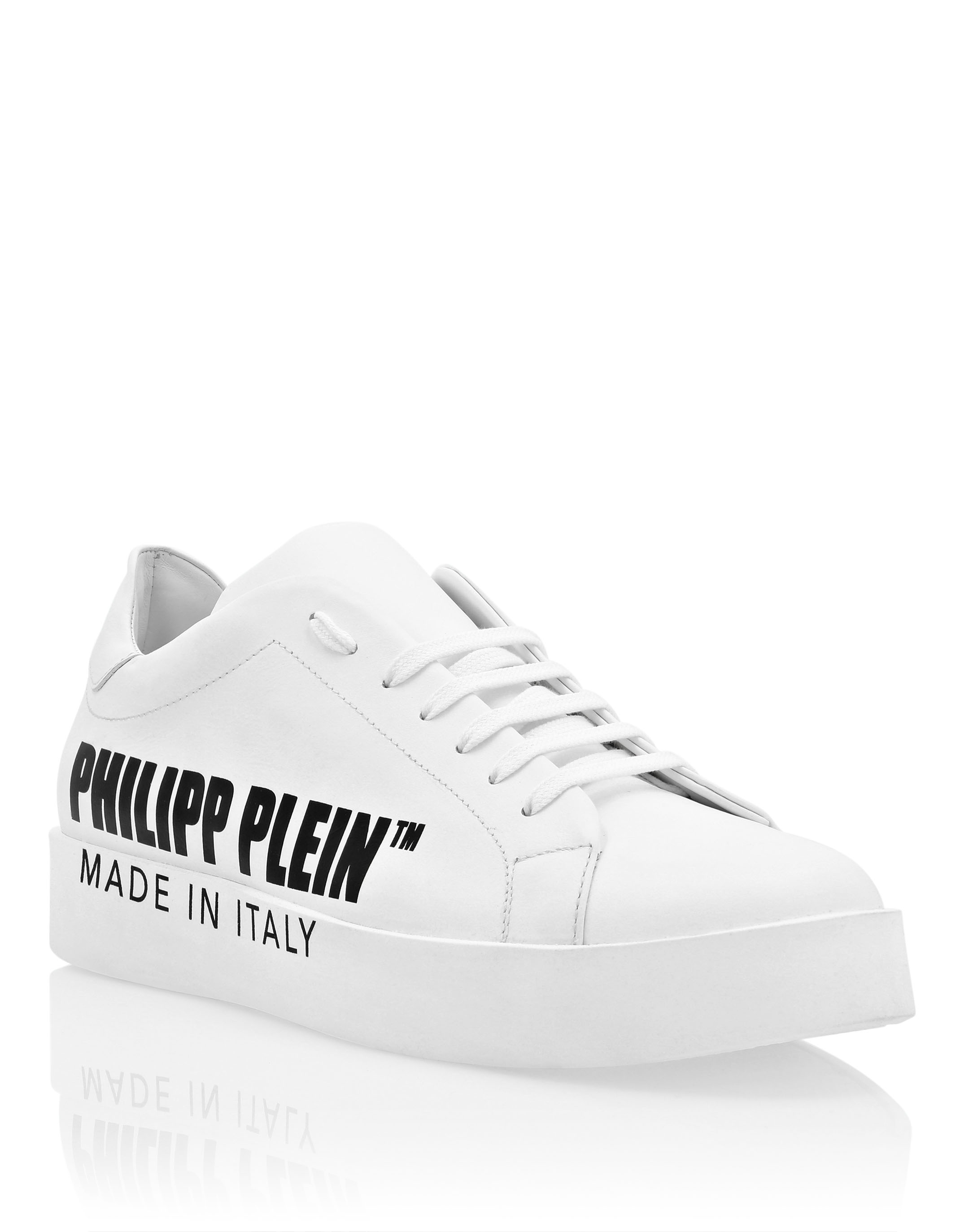 user ethics Gently Leather Lo-Top Sneakers Philipp Plein TM | Philipp Plein Outlet