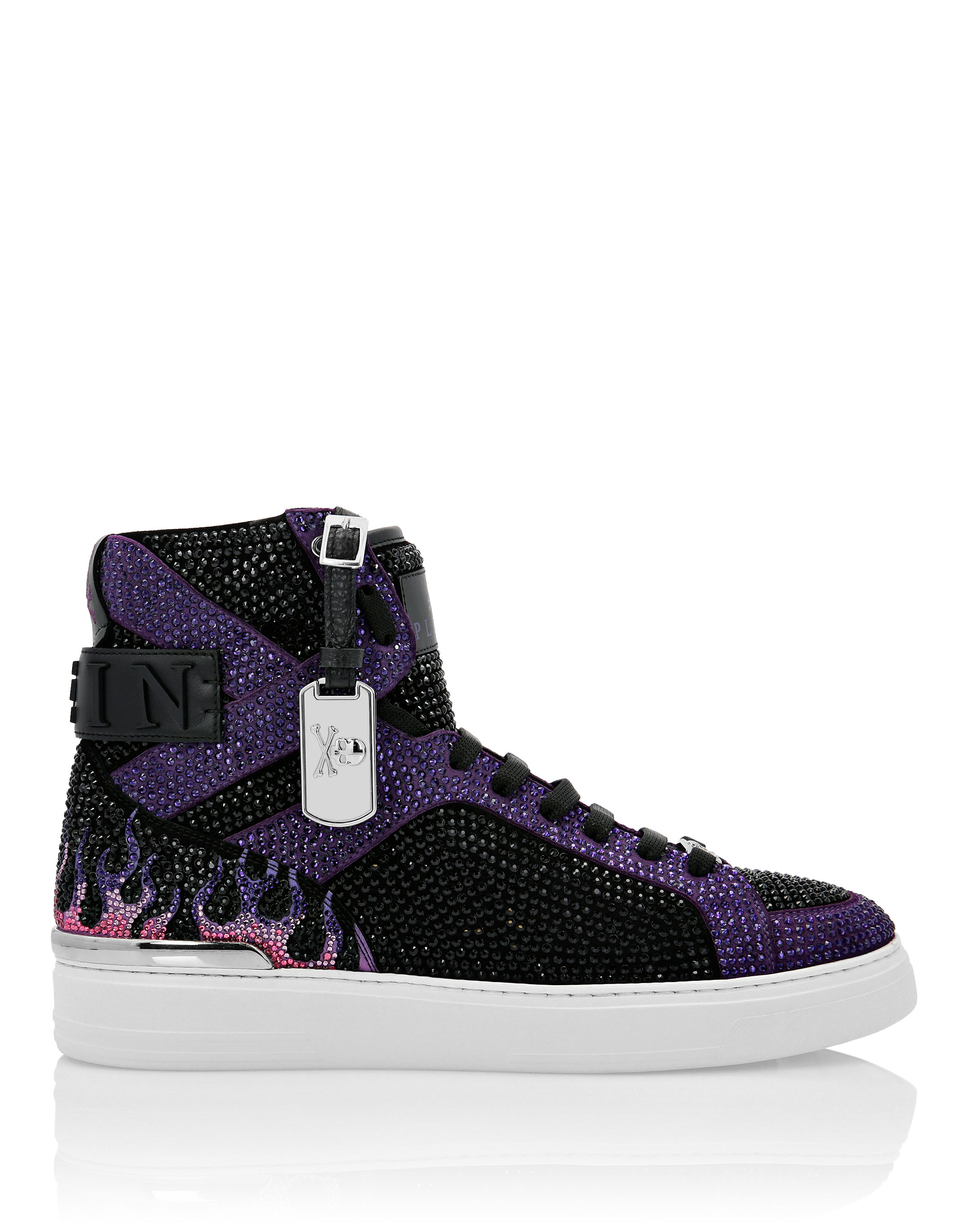 PHILIPP PLEIN, Purple Women's Sneakers