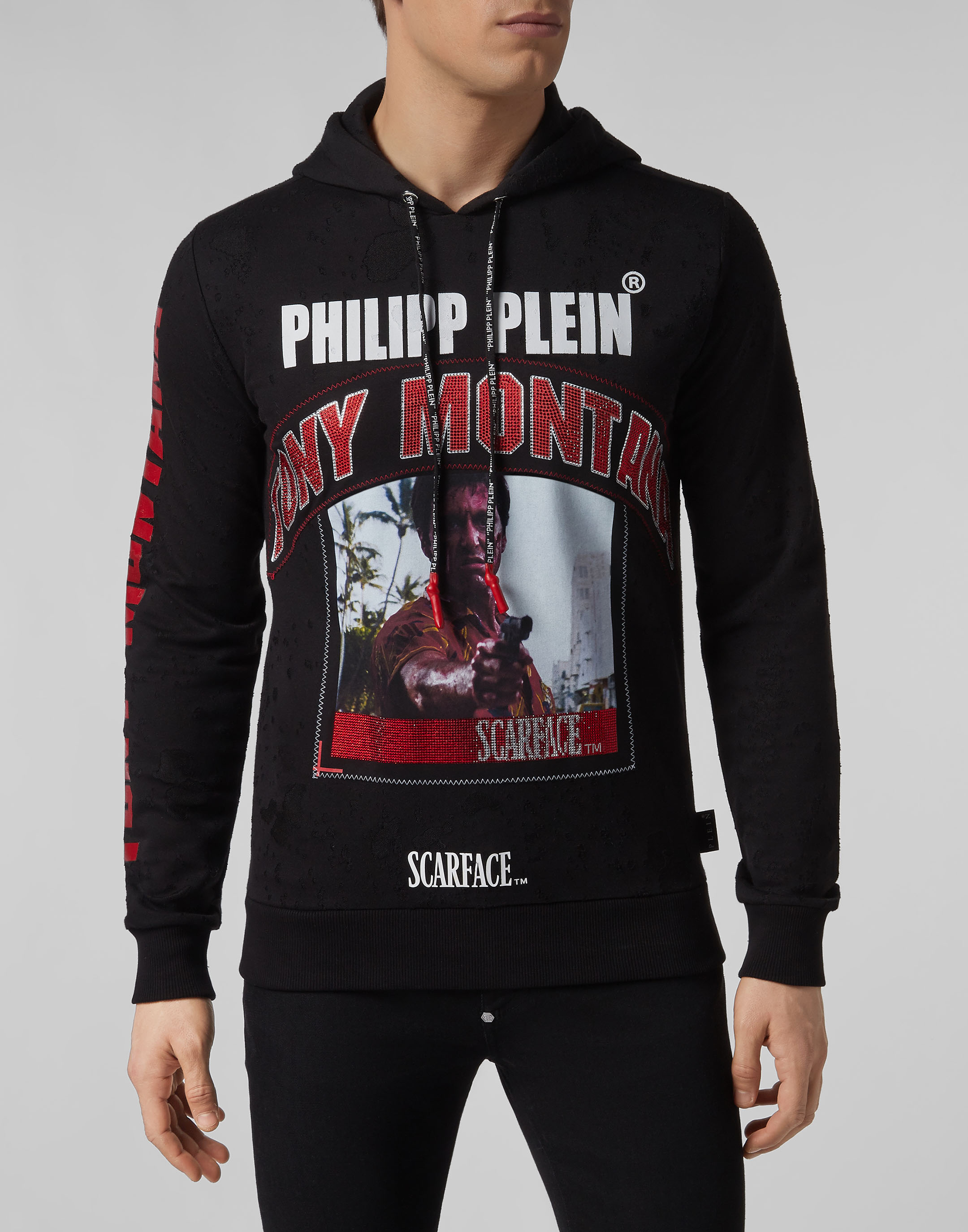 philipp plein tony montana hoodie