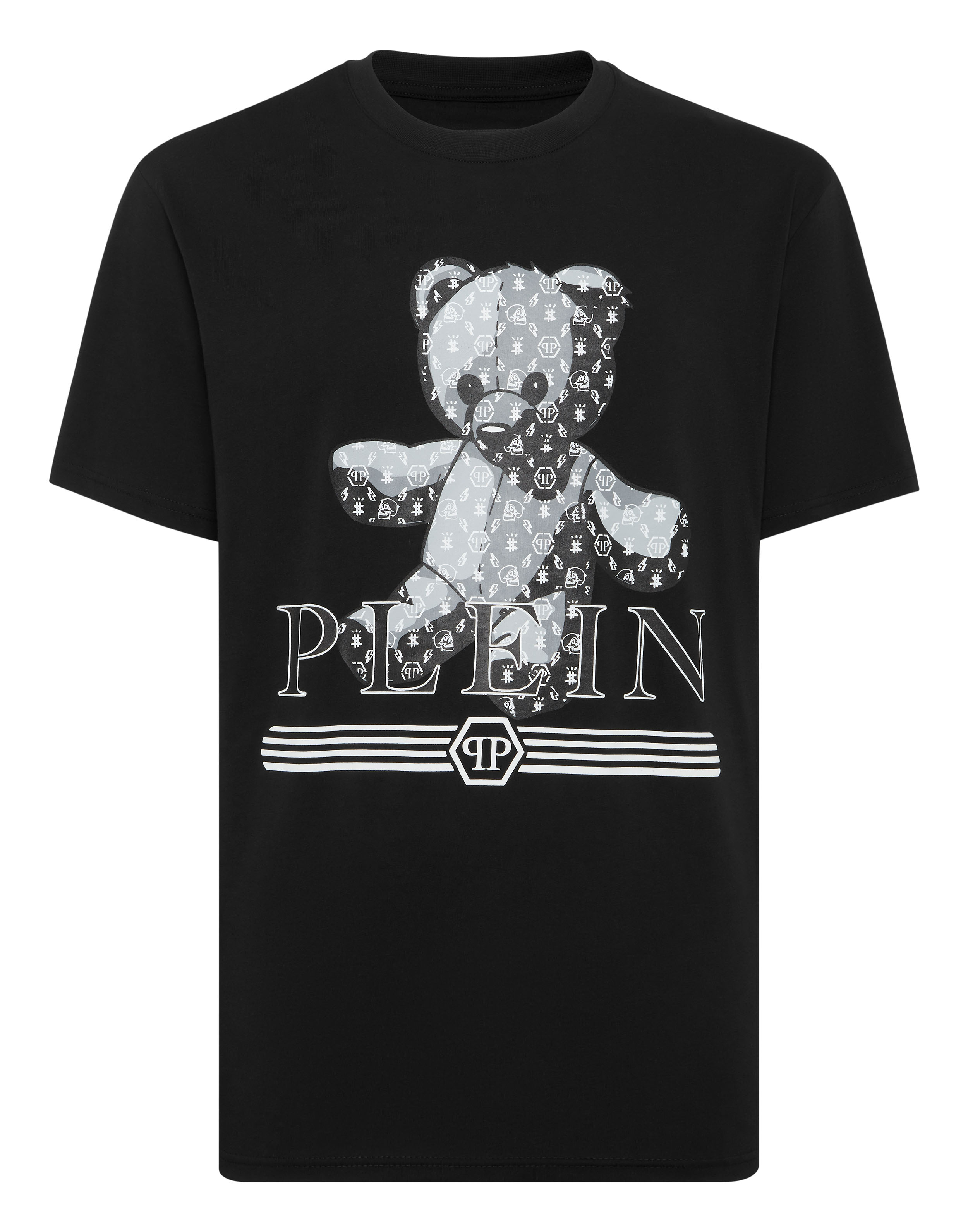 Round Neck T-Shirt Teddy Monogram | Philipp Plein Outlet