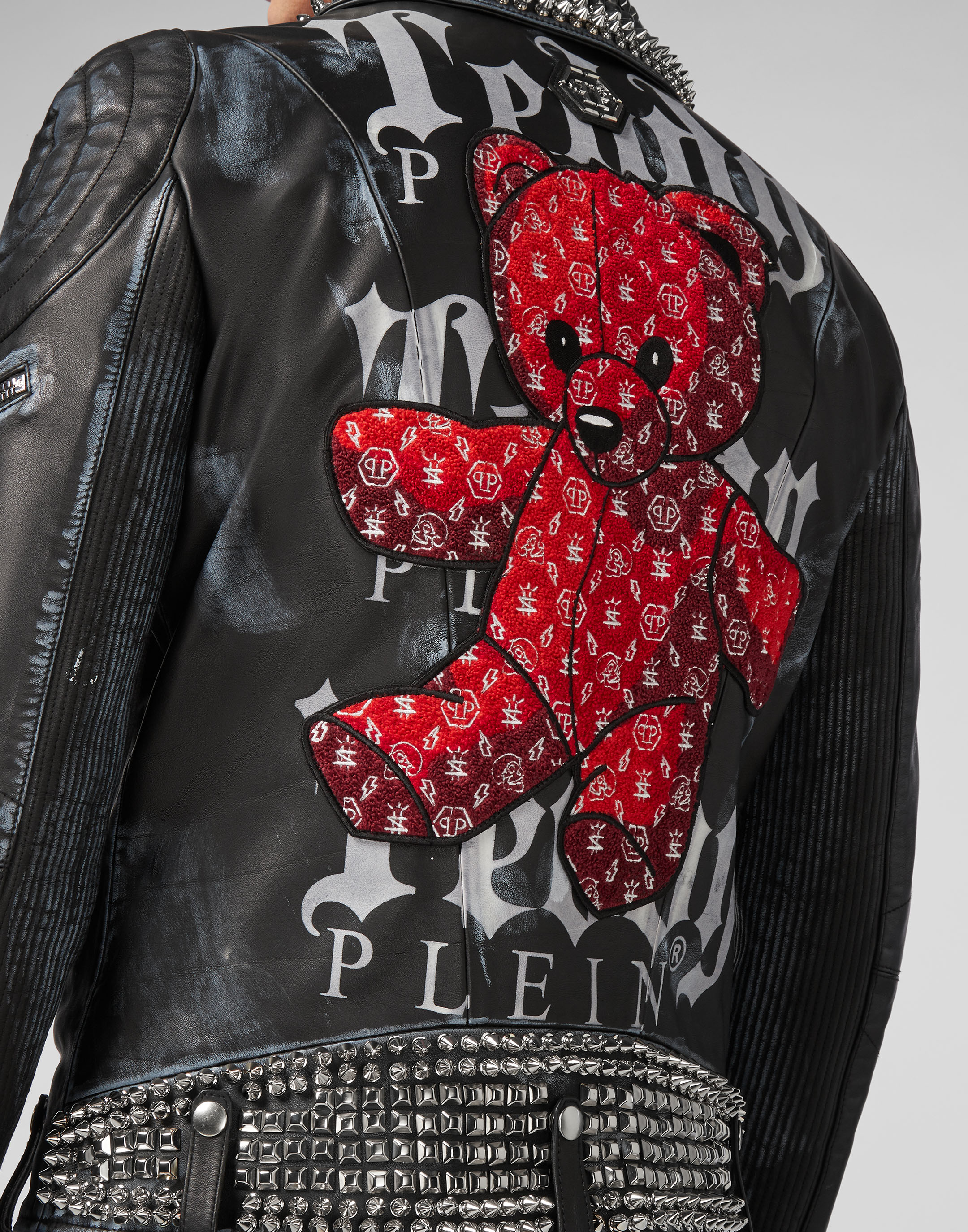 Leather Biker Teddy Bear