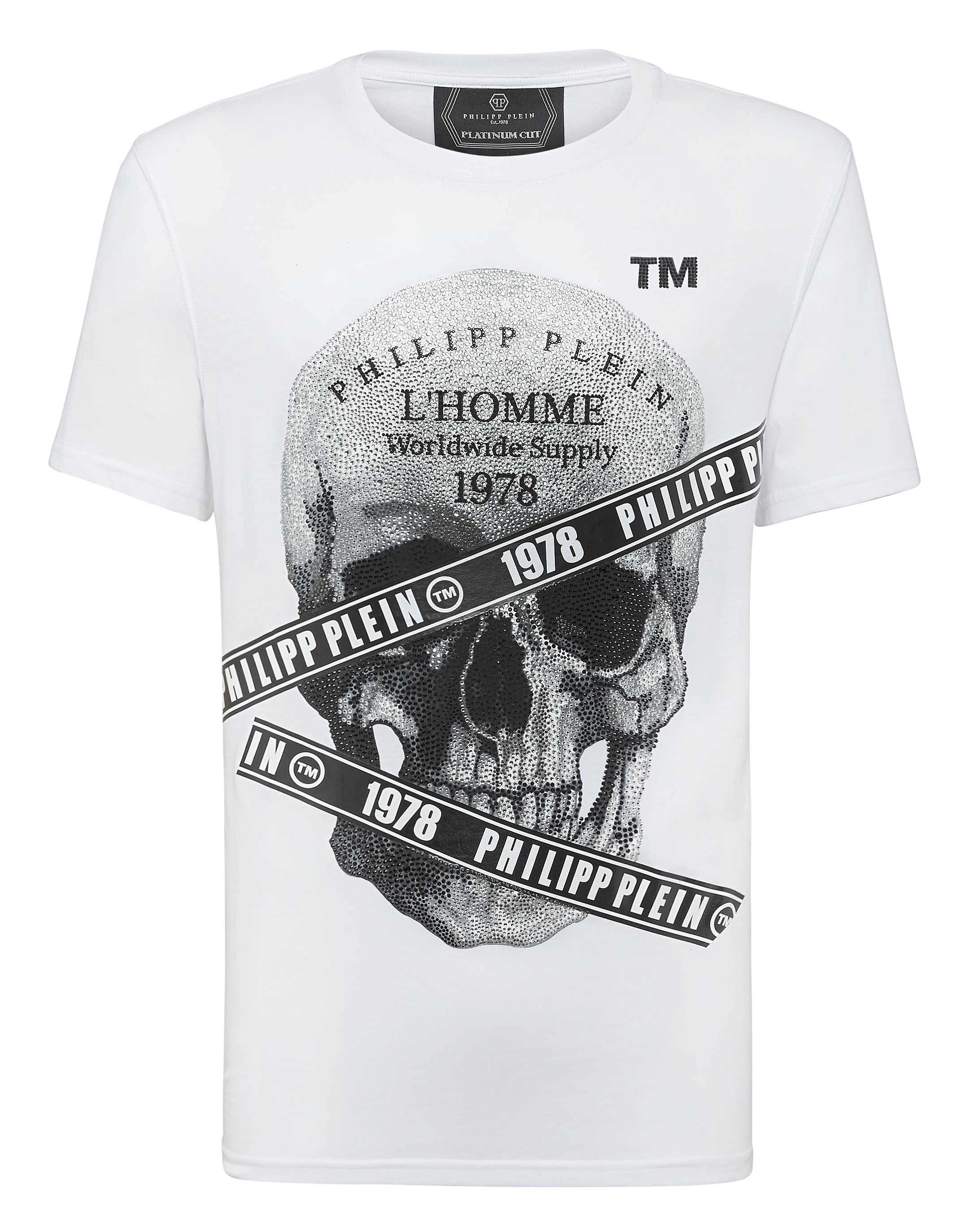 philipp plein white shirt