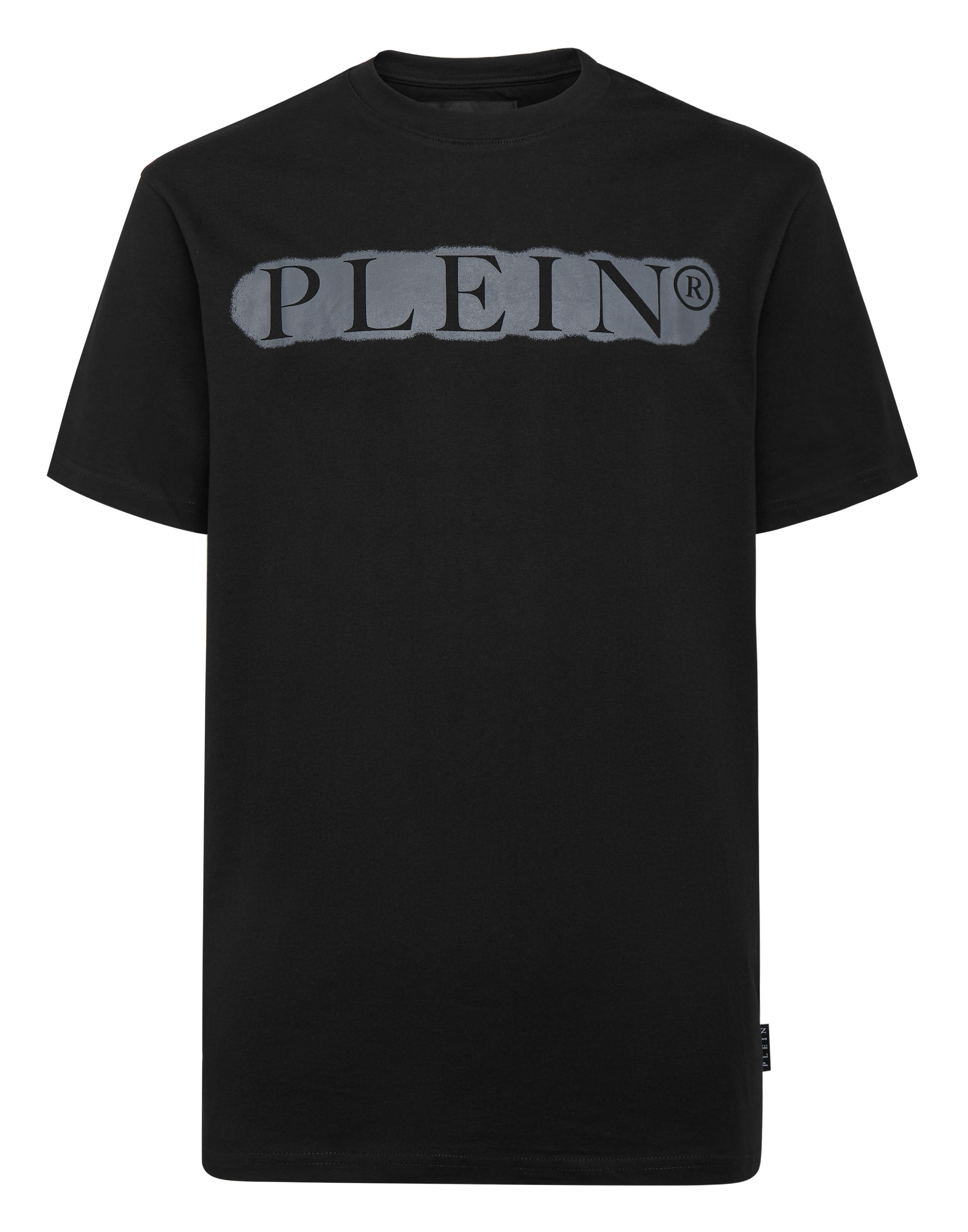 T-shirt Round Neck SS Spray Effect Print Philipp Plein TM | Philipp ...