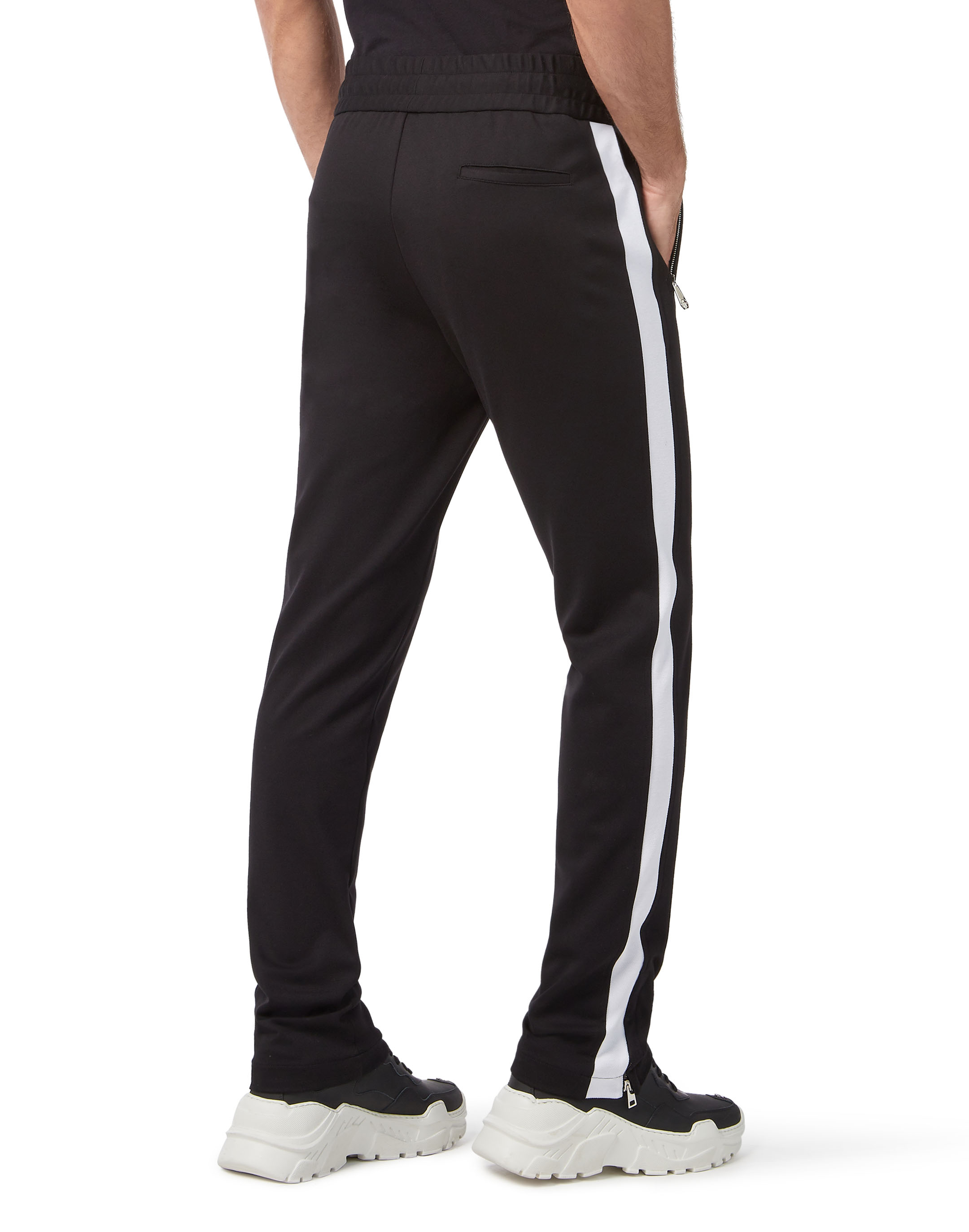 pants with white stripe