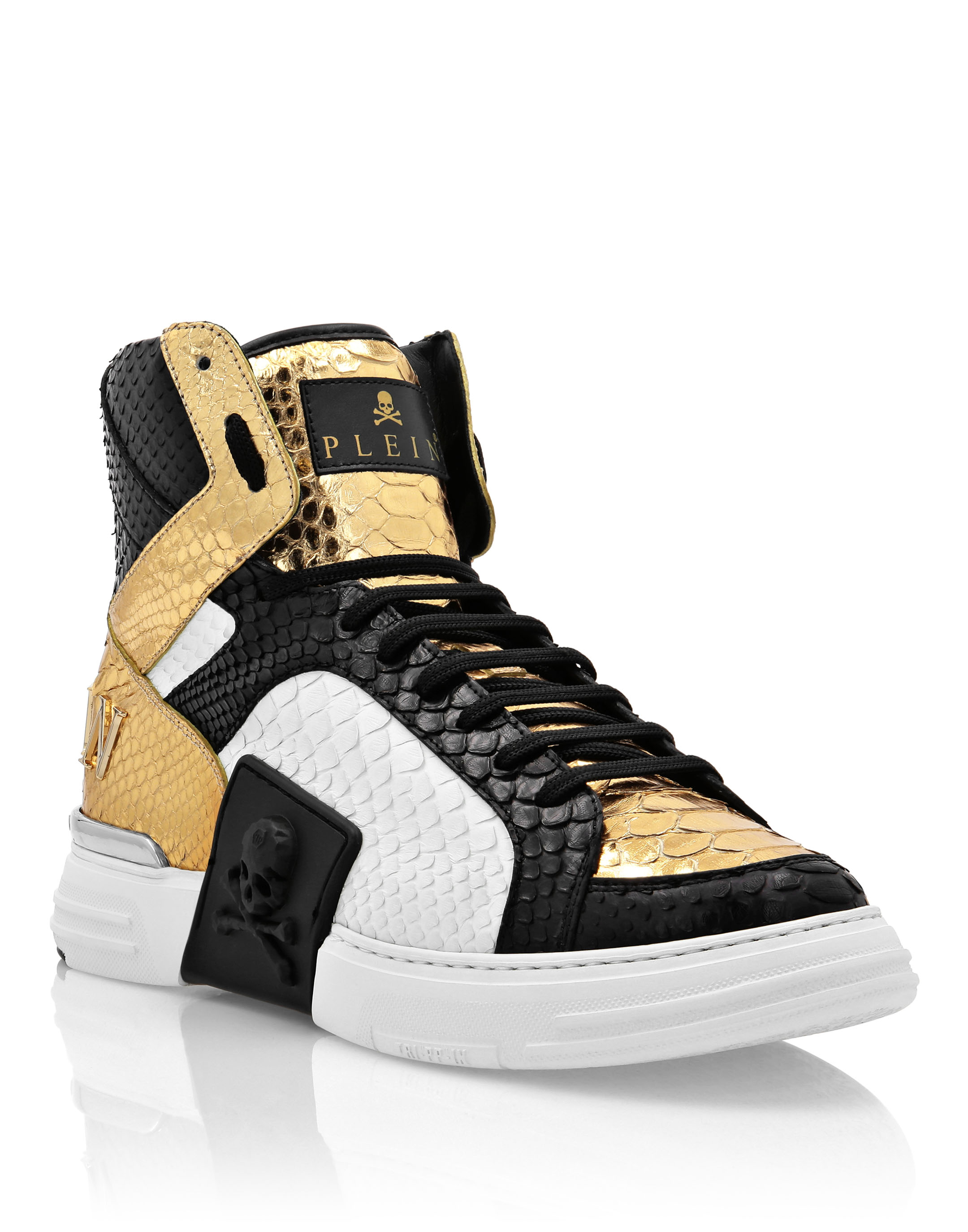 HI-TOP SNEAKERS NOTORIOUS PYTHON SKULL