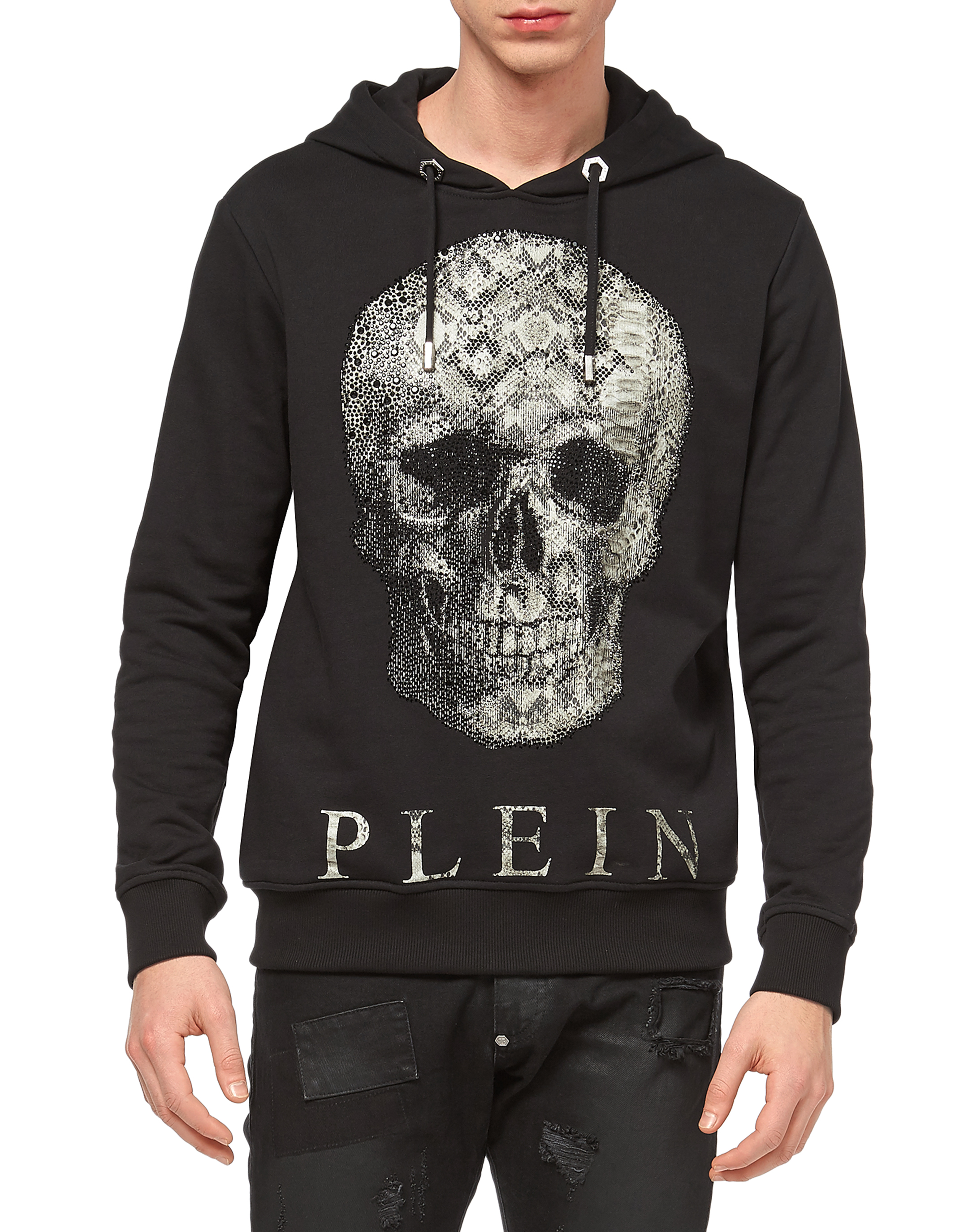 philipp plein hoodie skull