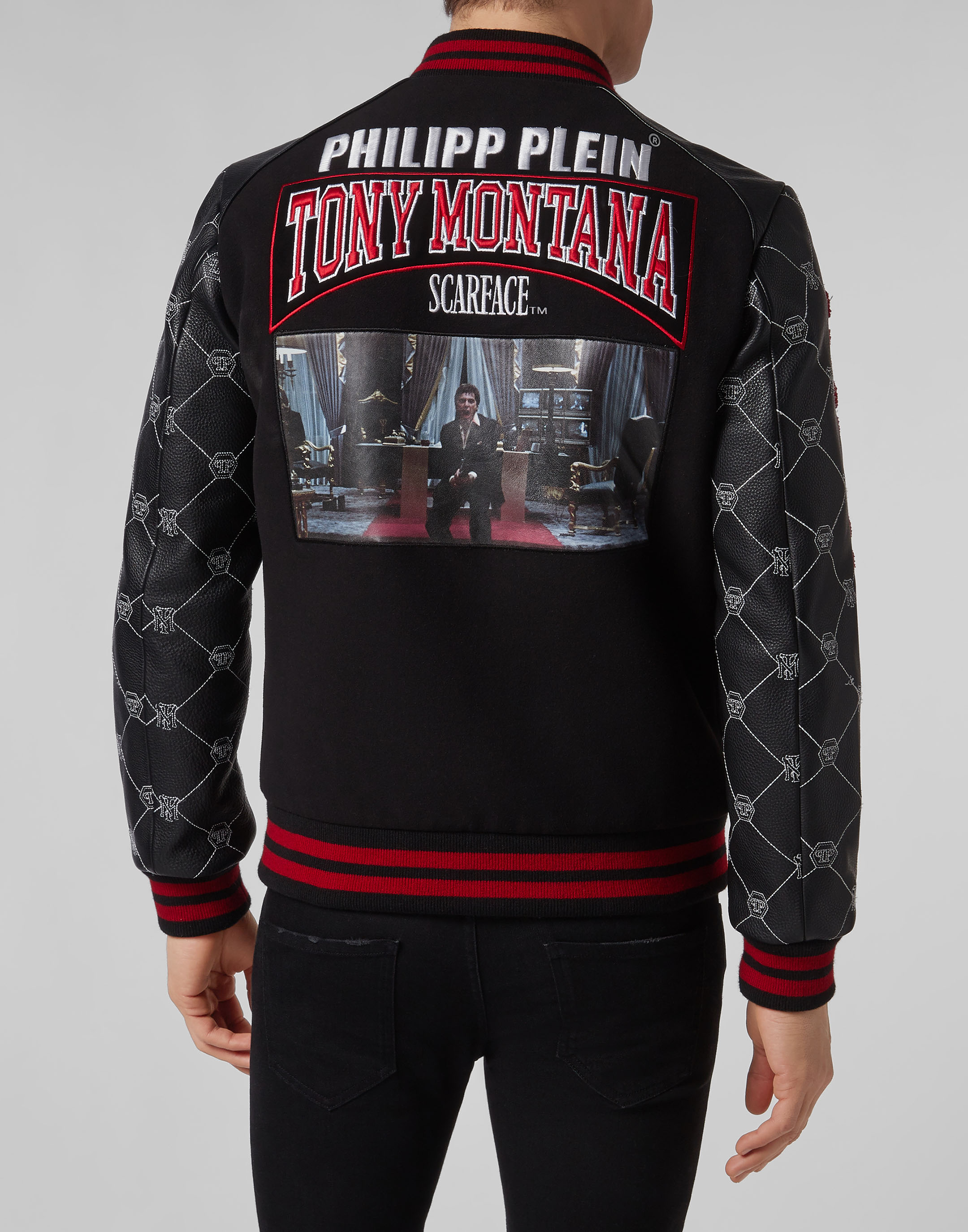 Leather Bomber Scarface | Philipp Plein 