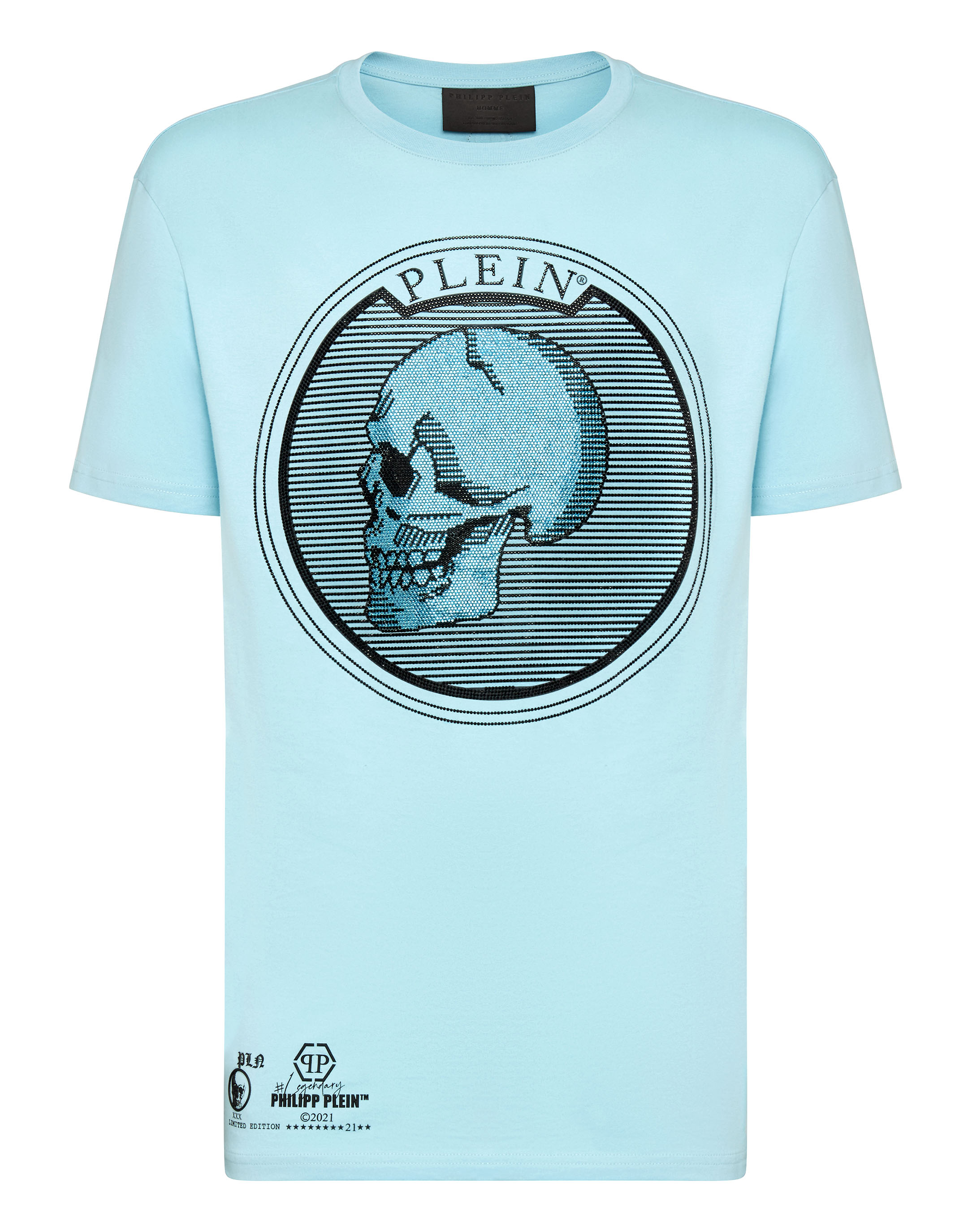 T-shirt Round Neck SS Crystal Skull