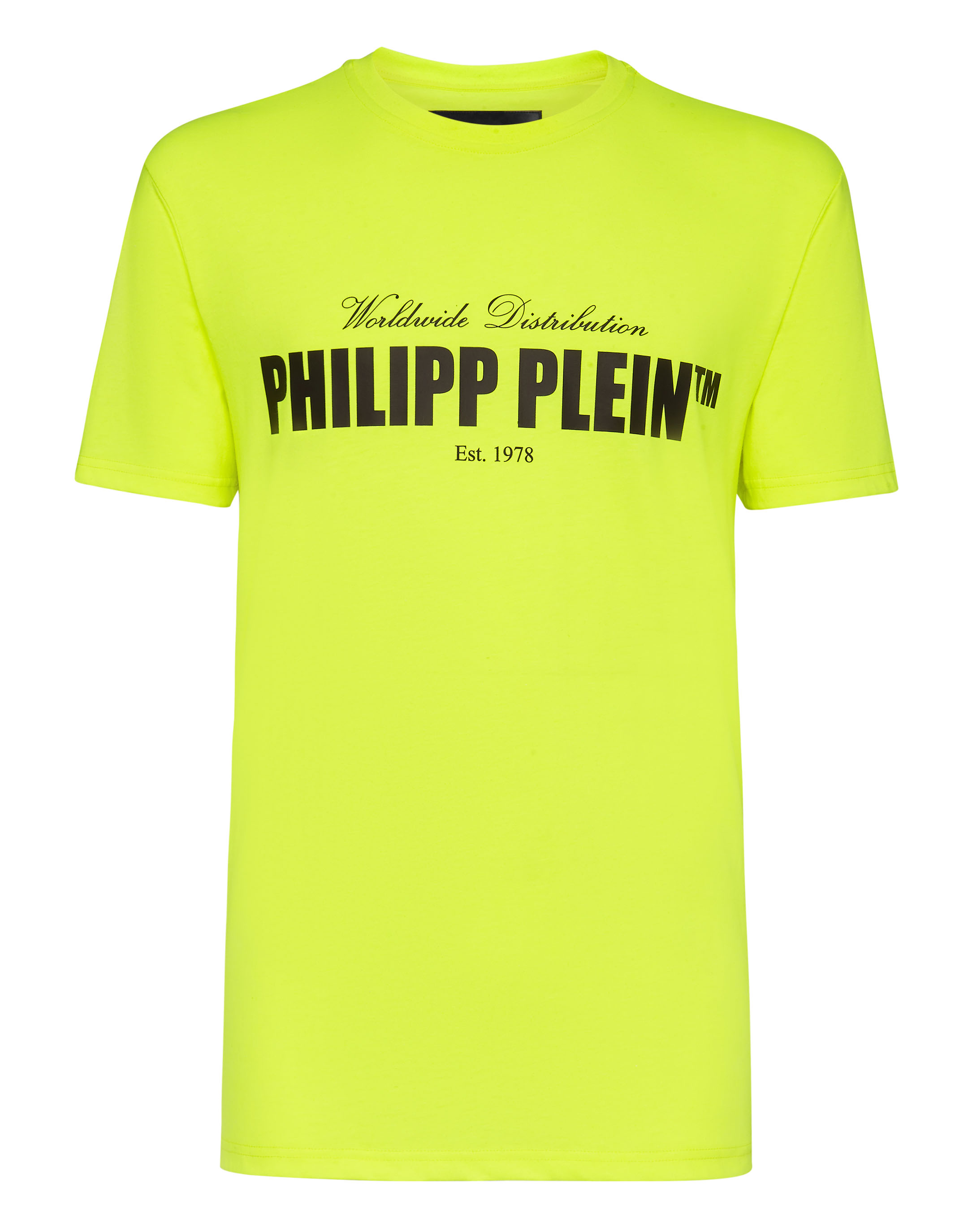 detalles Pico maquillaje T-shirt Round Neck SS Philipp Plein TM | Philipp Plein Outlet