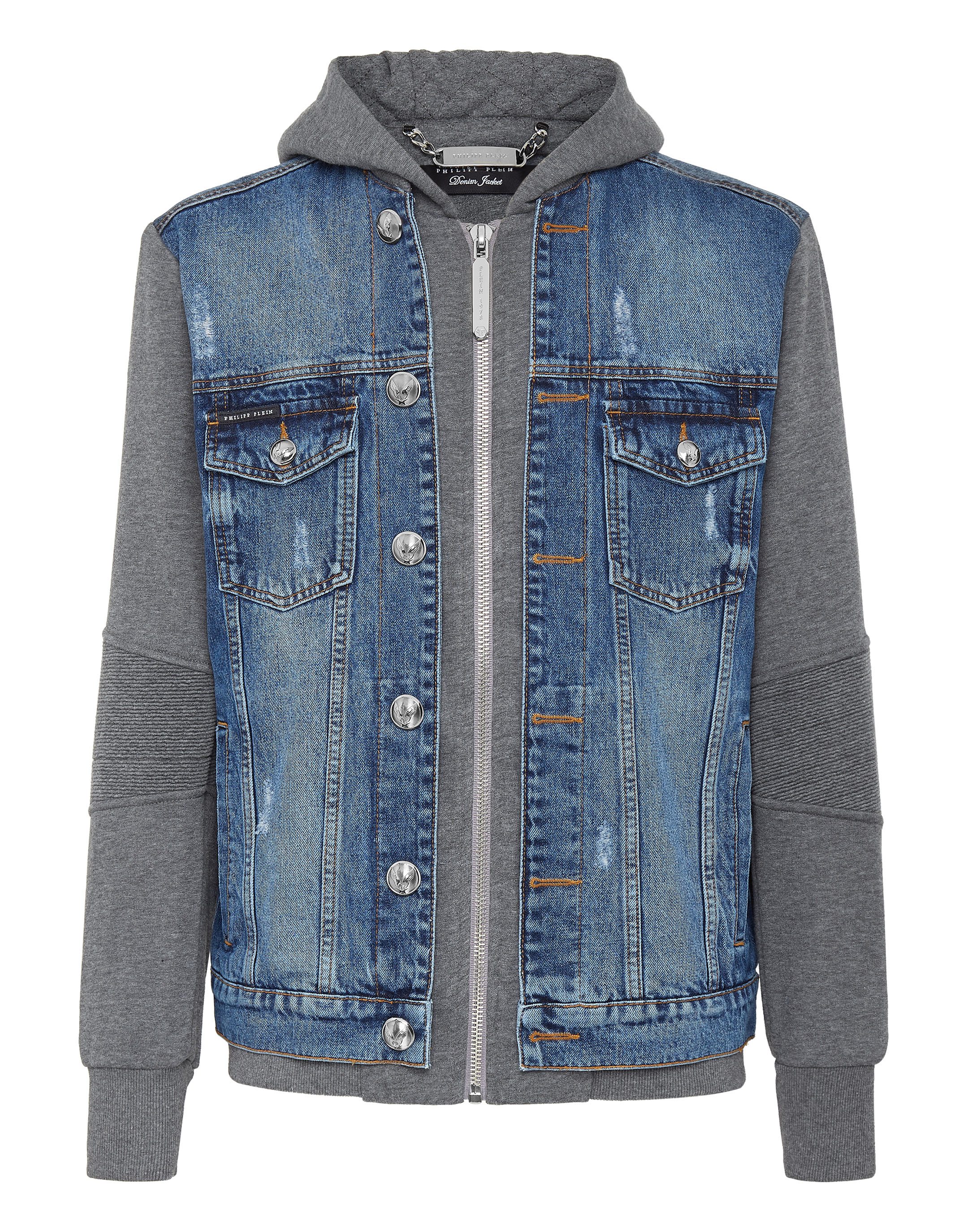 Hoodie Denim Jacket