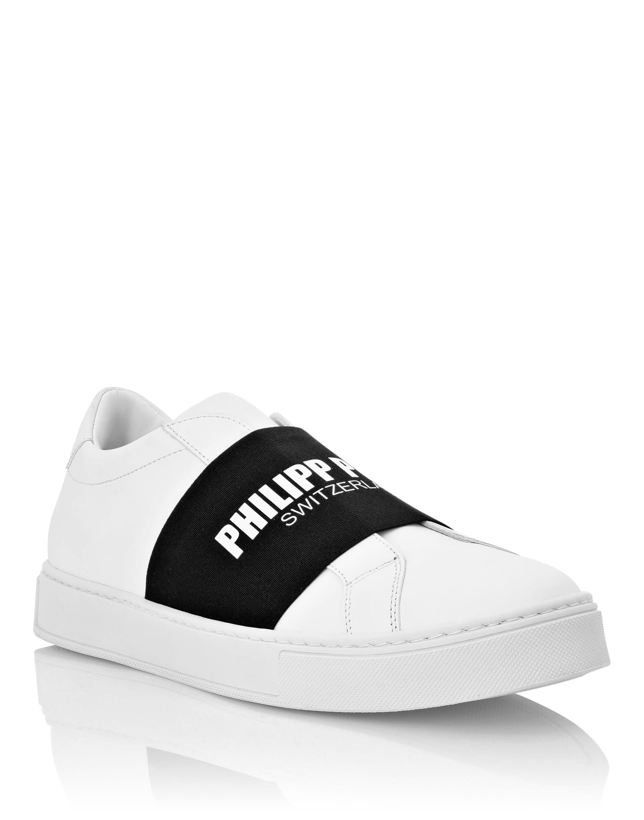 Leather Lo-Top Sneakers Philipp Plein TM