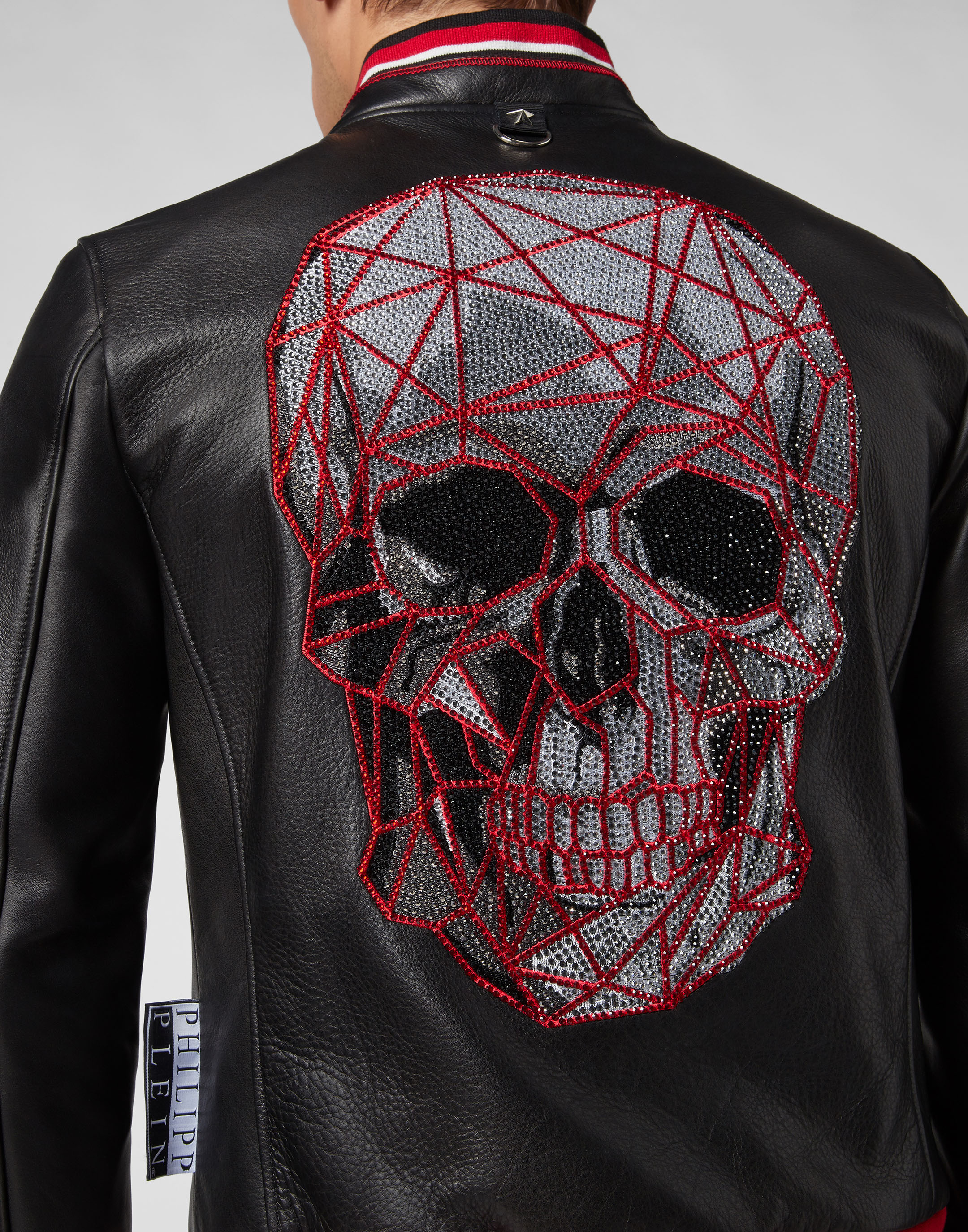 Leather Bomber Skull | Philipp Plein Outlet