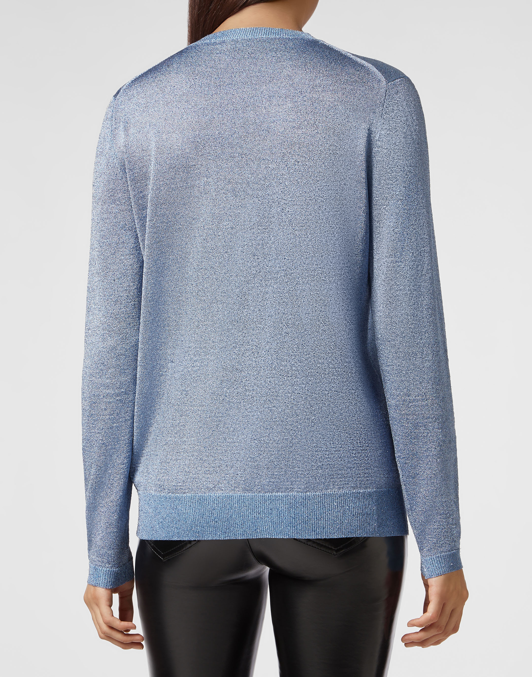 polo neck sweatshirt