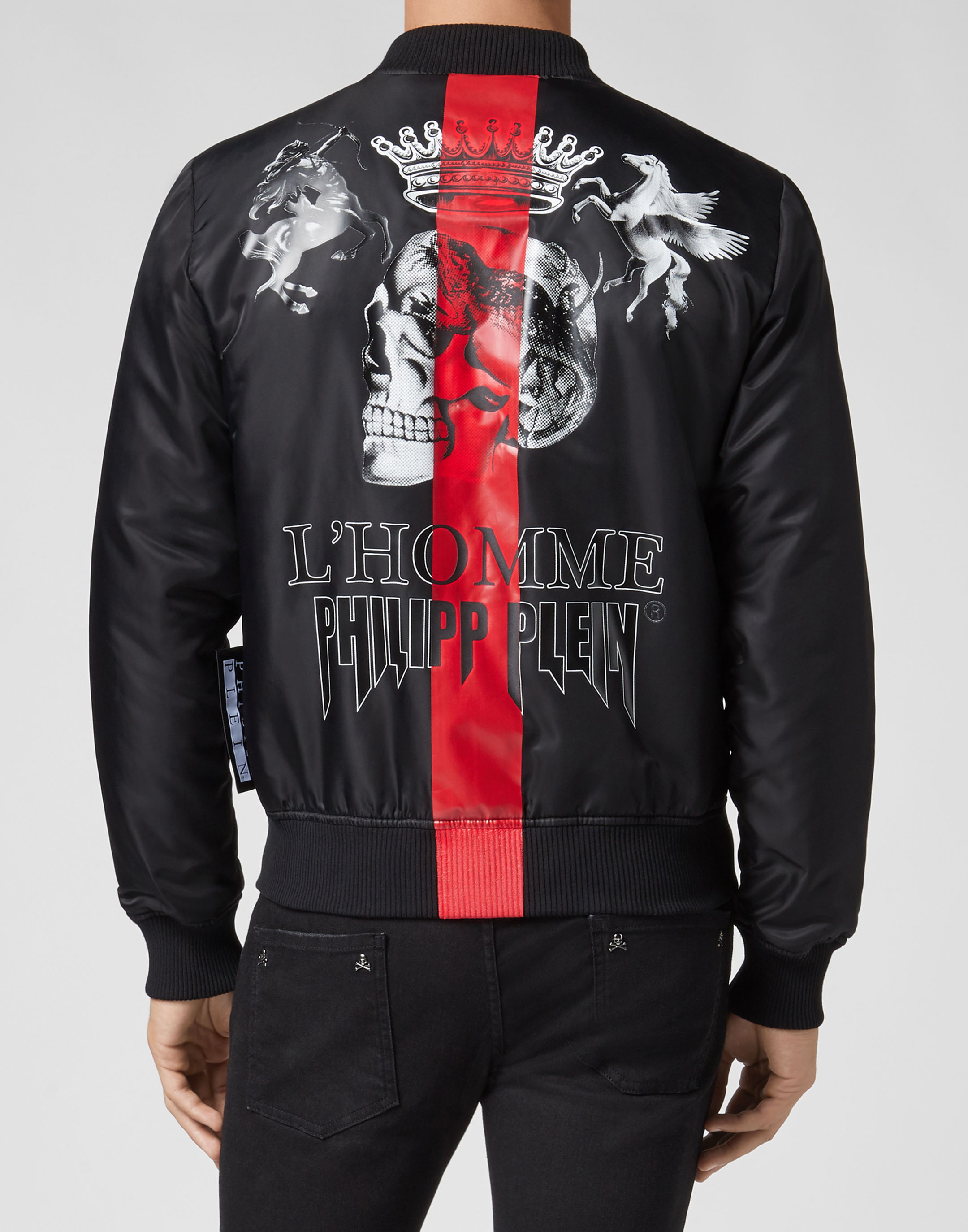 Bomber Jacket Skull