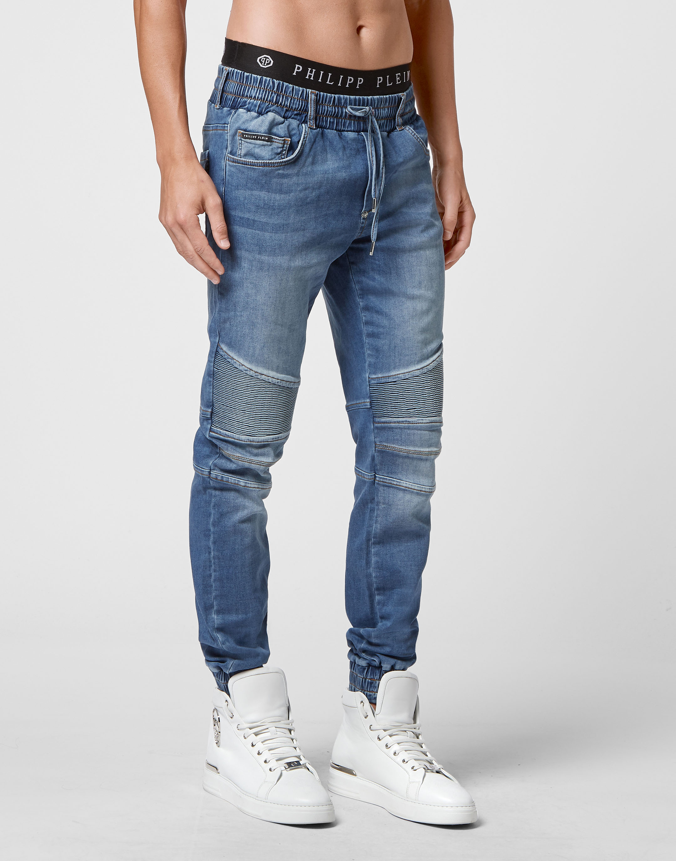 Denim Jogging Trousers