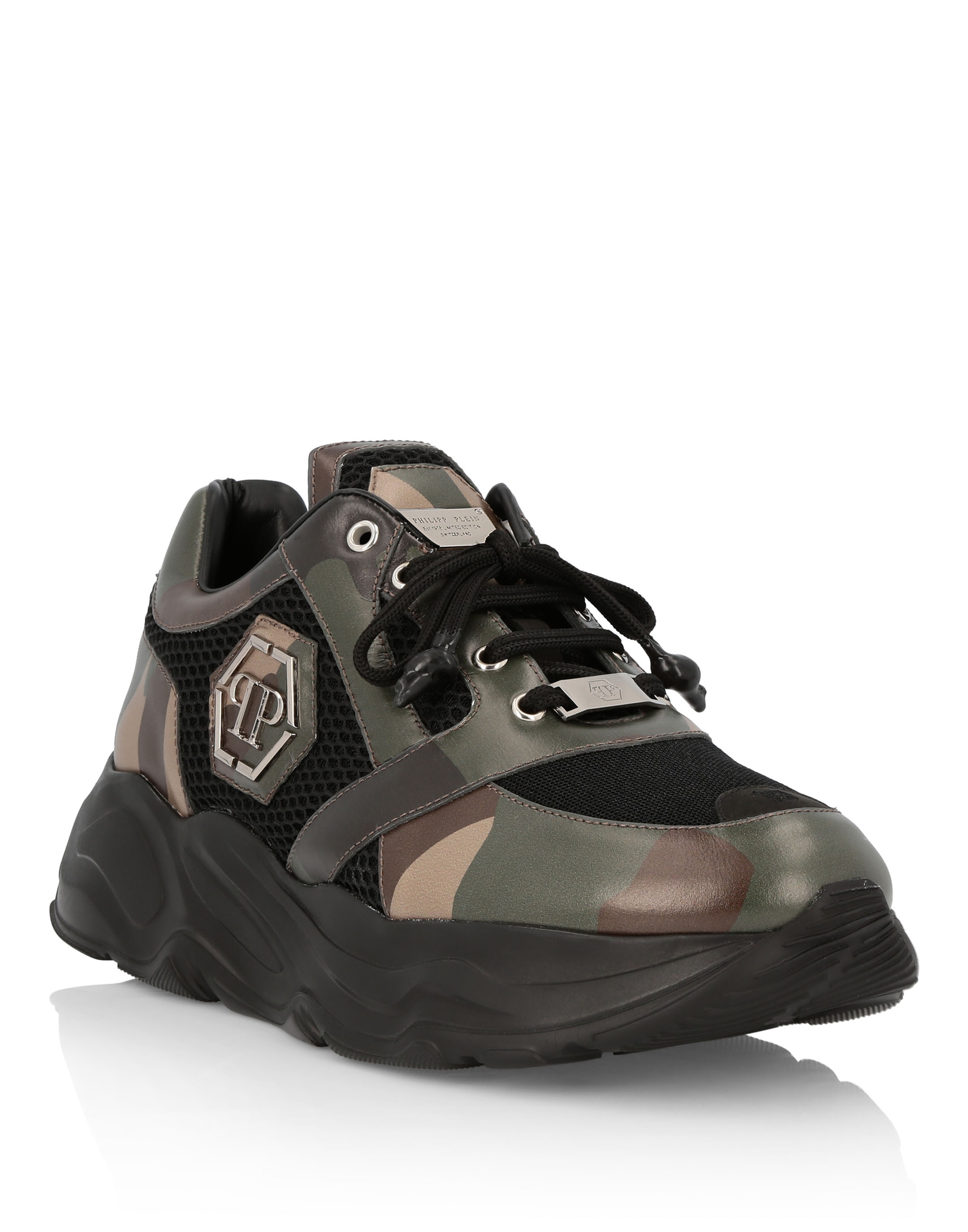 philipp plein runner camouflage