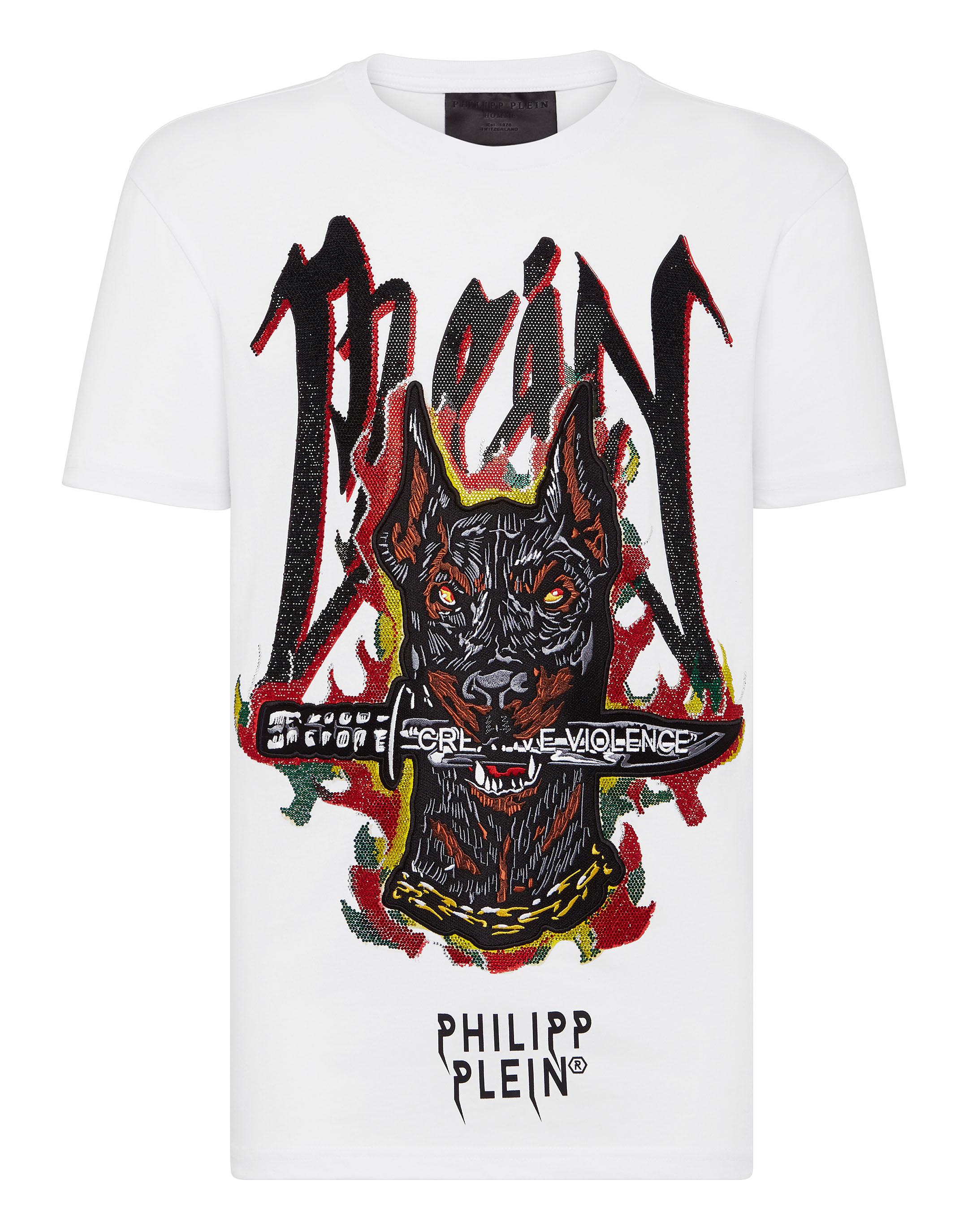 T-shirt Round Neck SS Graffiti | Philipp Outlet