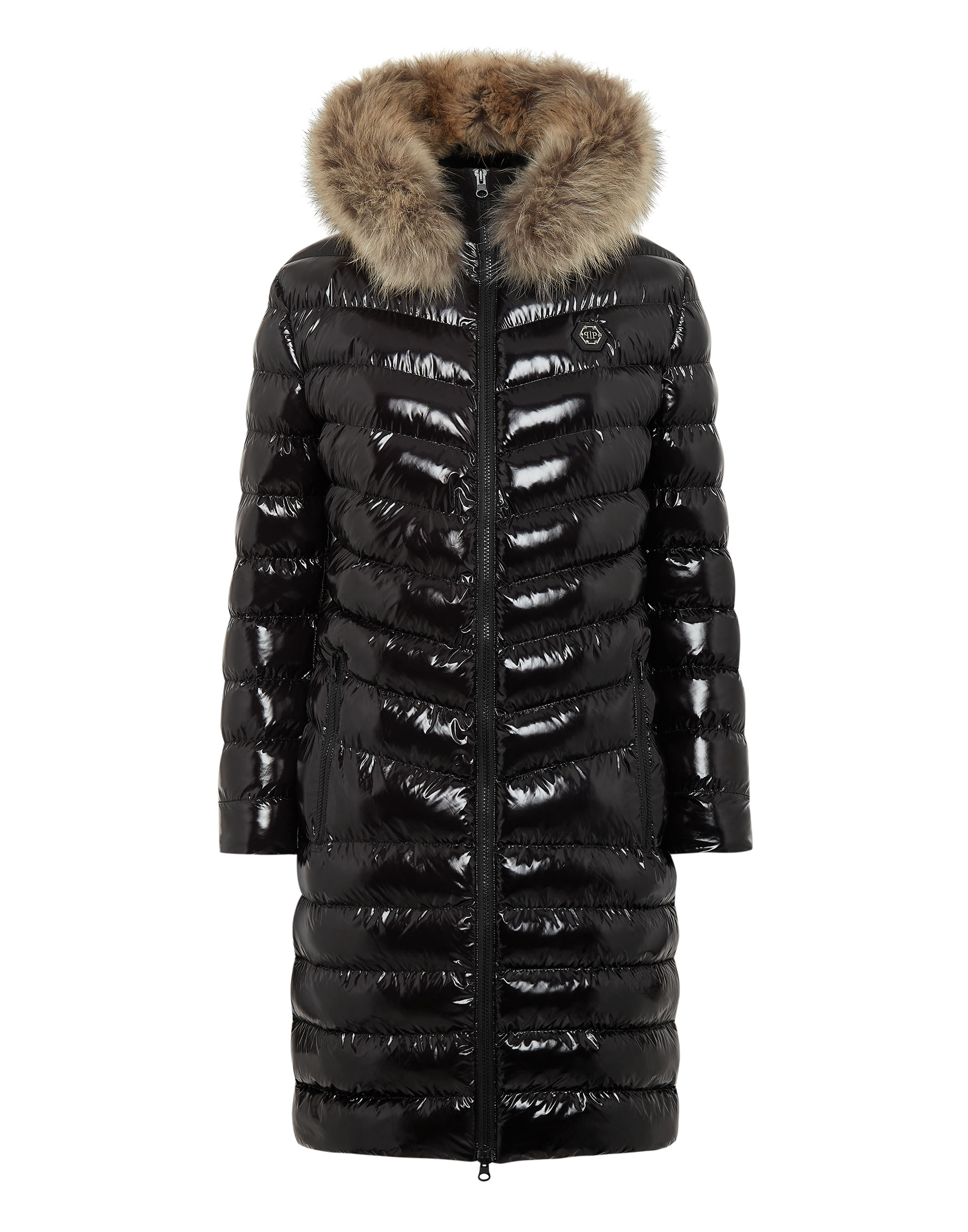 Nylon Long Down Jacket | Philipp Plein Outlet