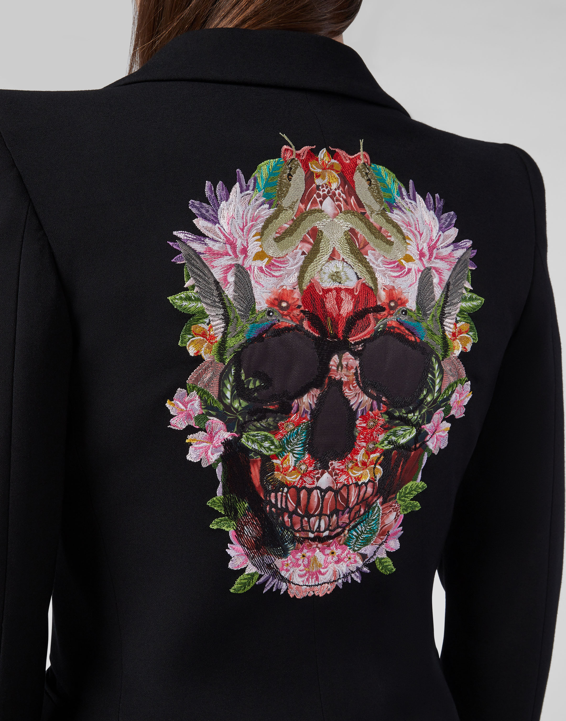 Blazer Skull and roses