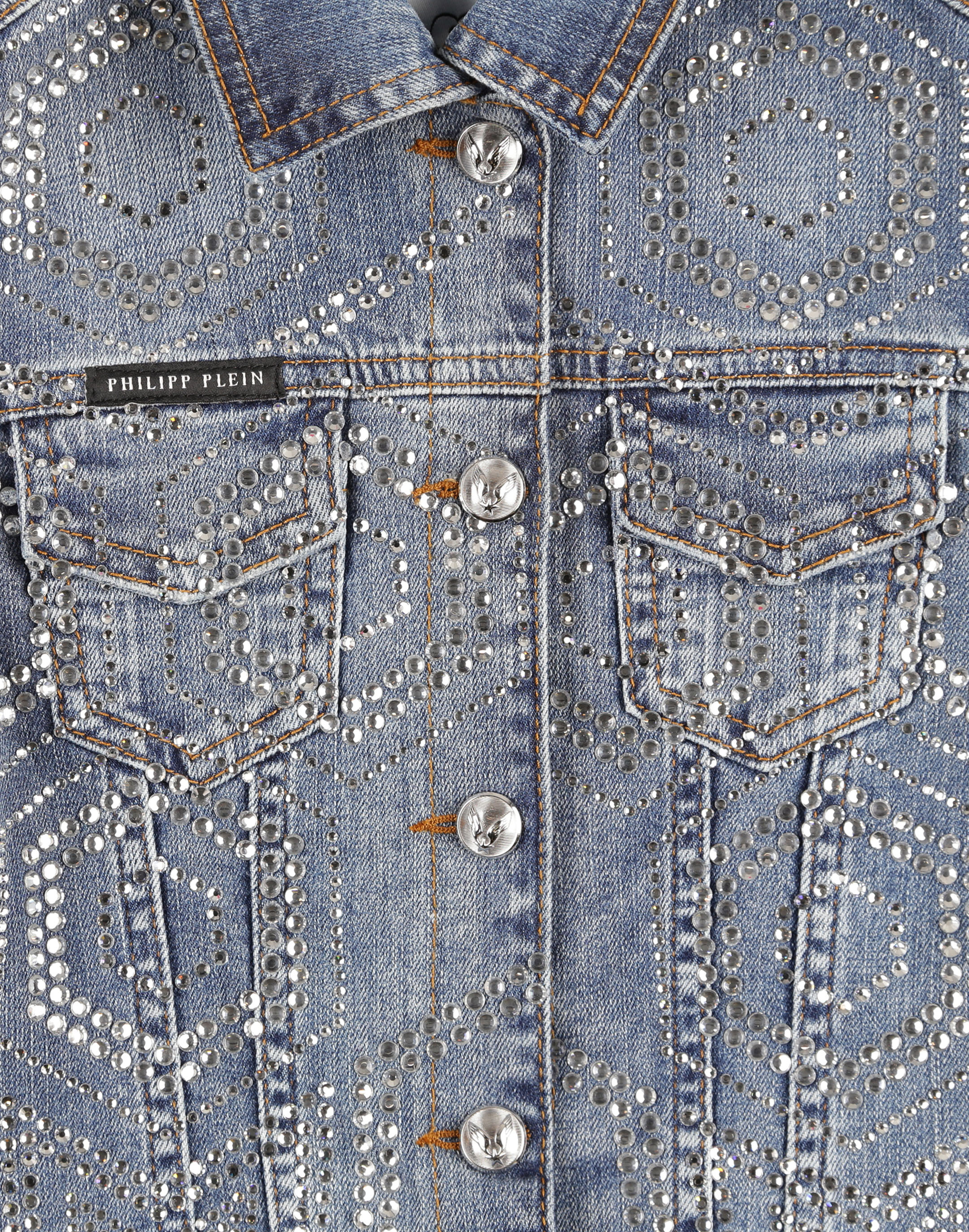 Crystal jean on sale jacket