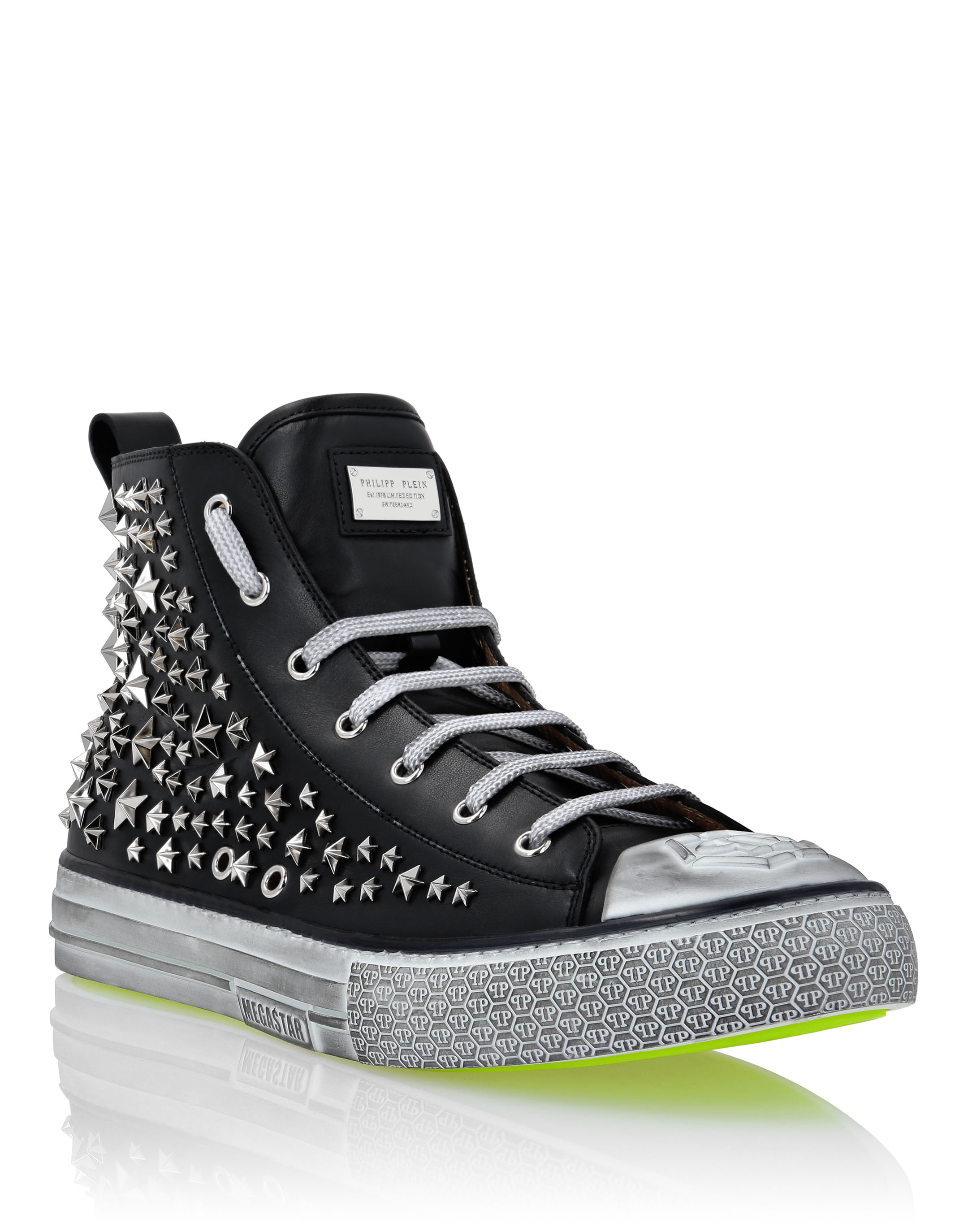 levering lastig Minimaliseren Hi-top Sneakers Studs Megastar | Philipp Plein Outlet