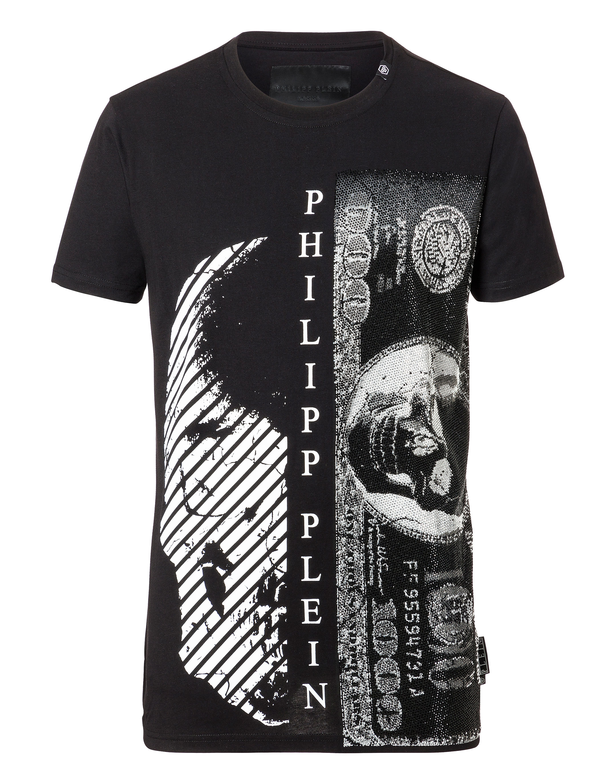 philipp plein black money t shirt