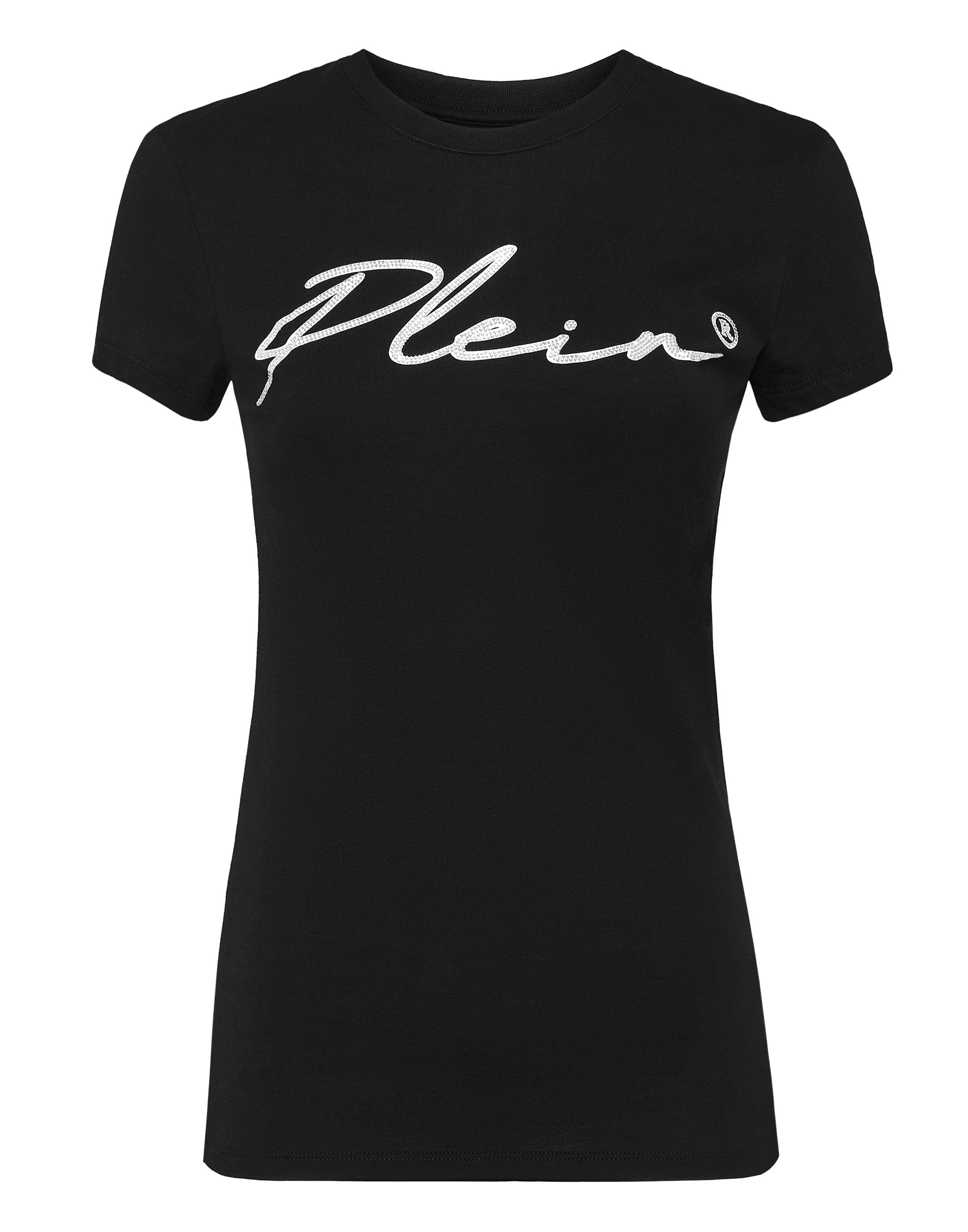 Tシャツ・カットソー PHILIPP PLEIN FW23 T-SHIRT WITH LOGO (MTK6187_PJY002N01) FABC-WTK2525-PJY002N_02_m.jpg