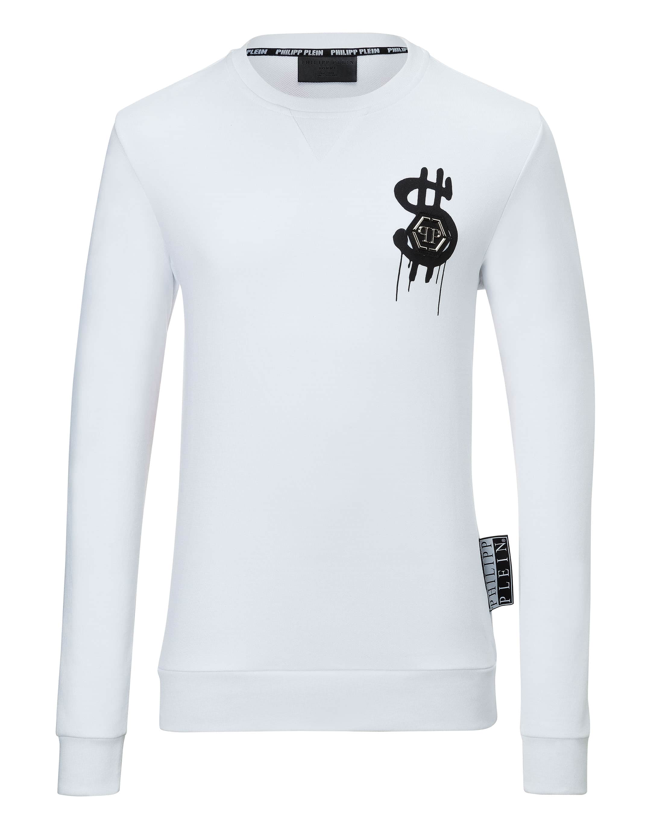 philipp plein white sweatshirt