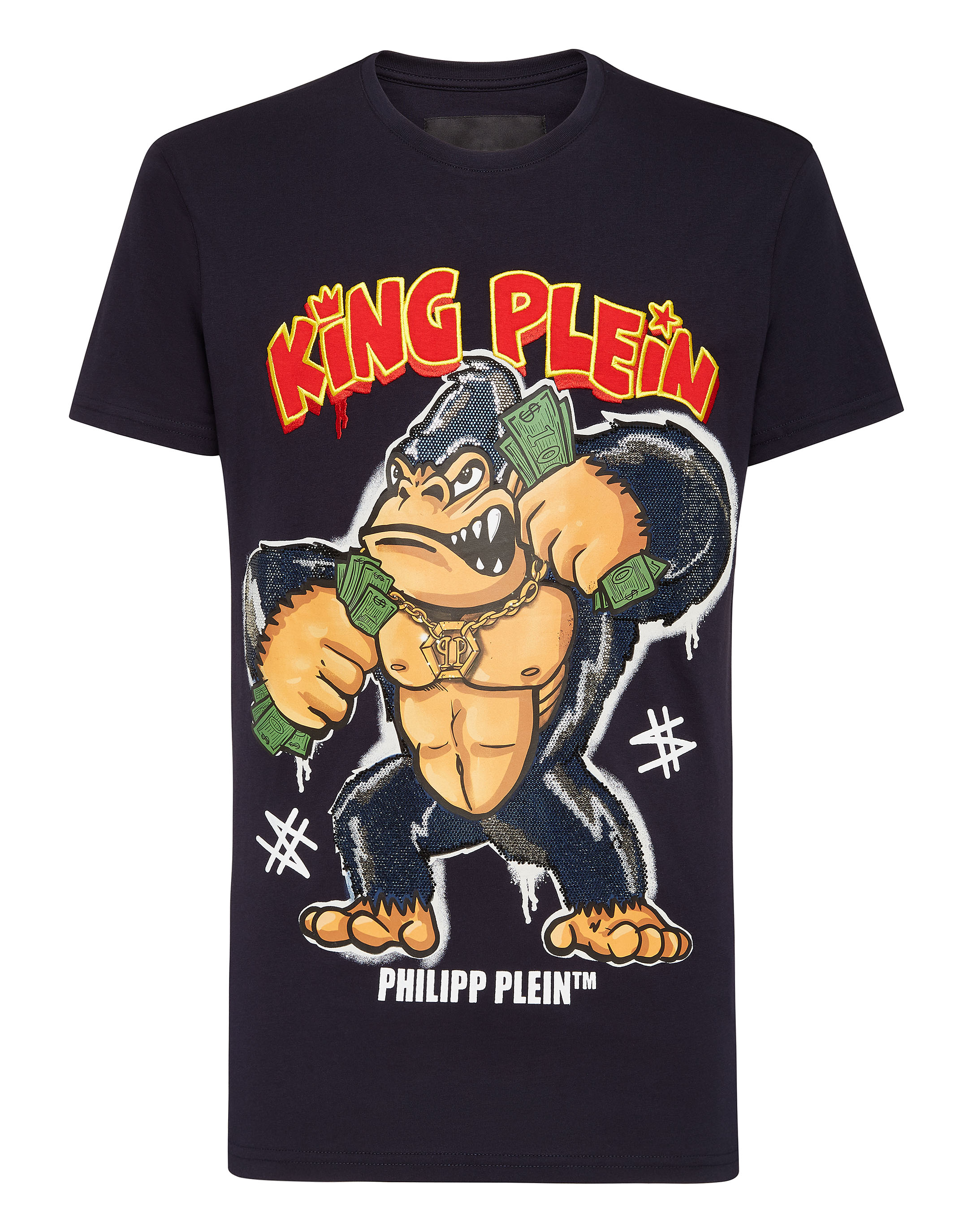 T-shirt Round Neck SS King Plein | Plein Outlet
