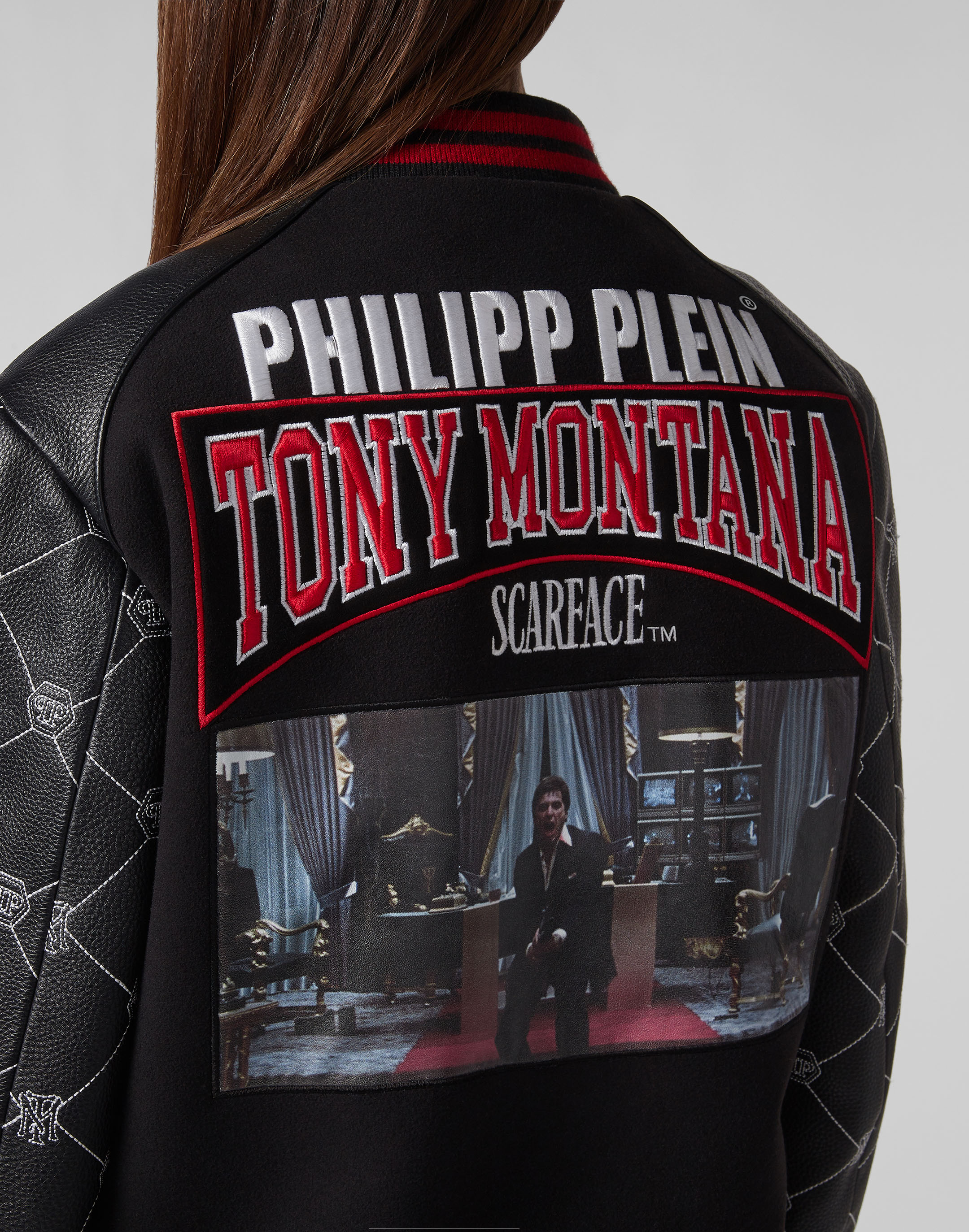 Leather Bomber Scarface | Philipp Plein 