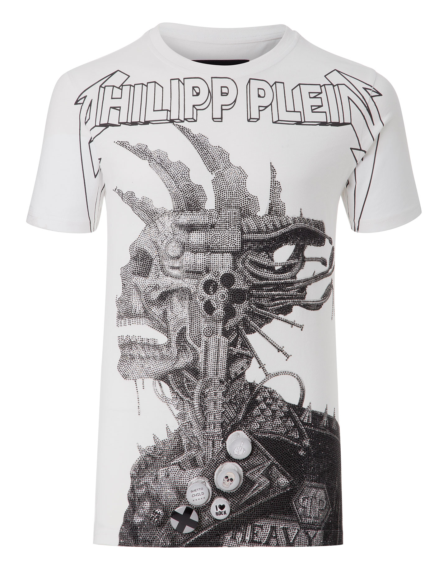 T Shirt Progress Philipp Plein Outlet
