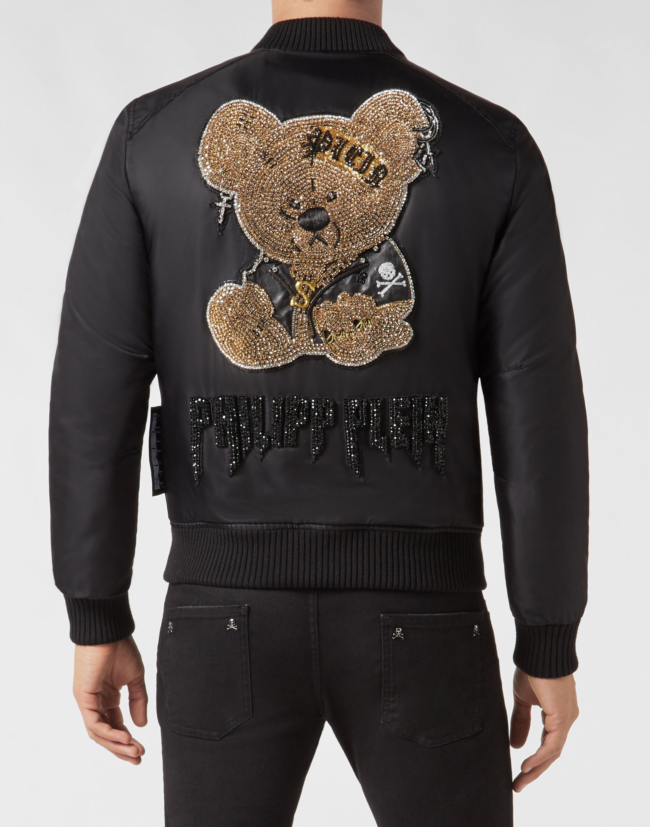 philipp plein teddy bear sweater