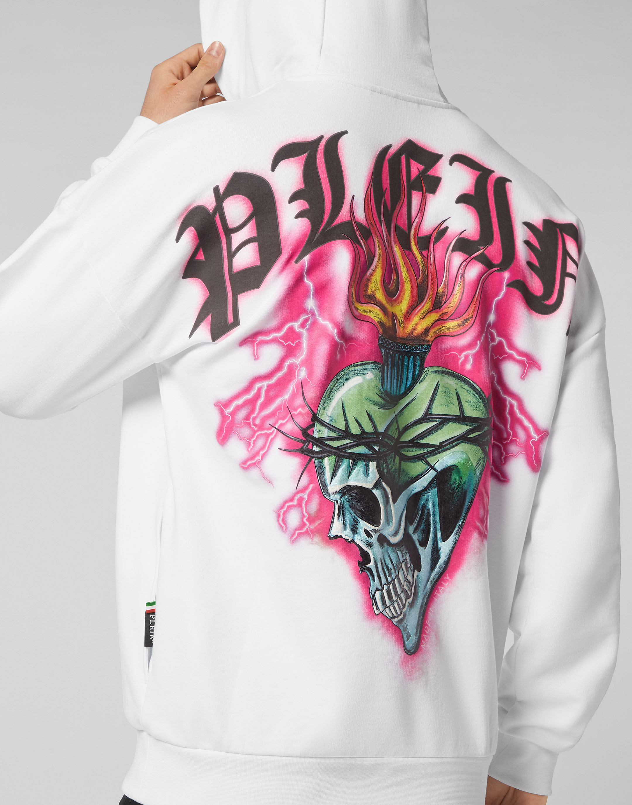 Philipp Plein Love Tattoo ノースリーブパーカー Hoodie Sweatshirt Love Tattoo | Philipp Plein Outlet