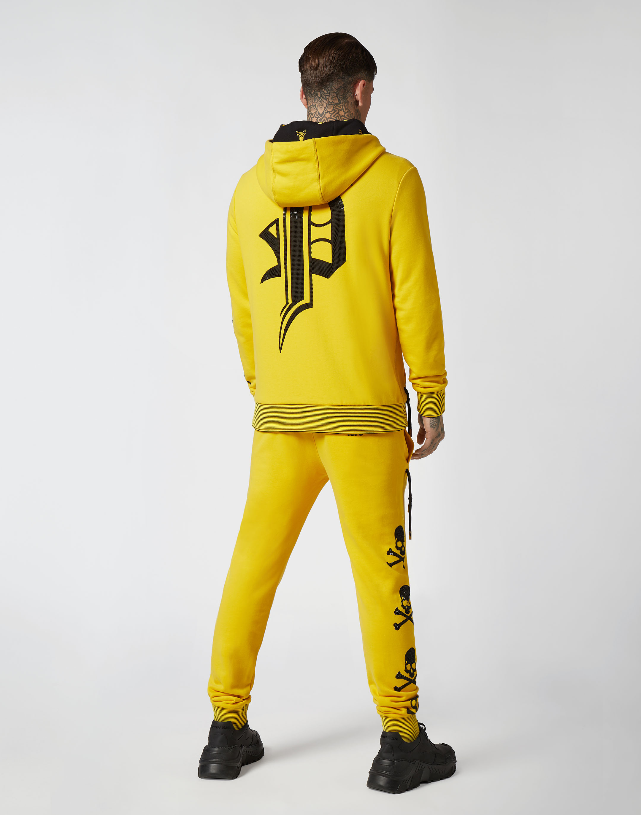 Philipp plein yellow hoodie Clearance