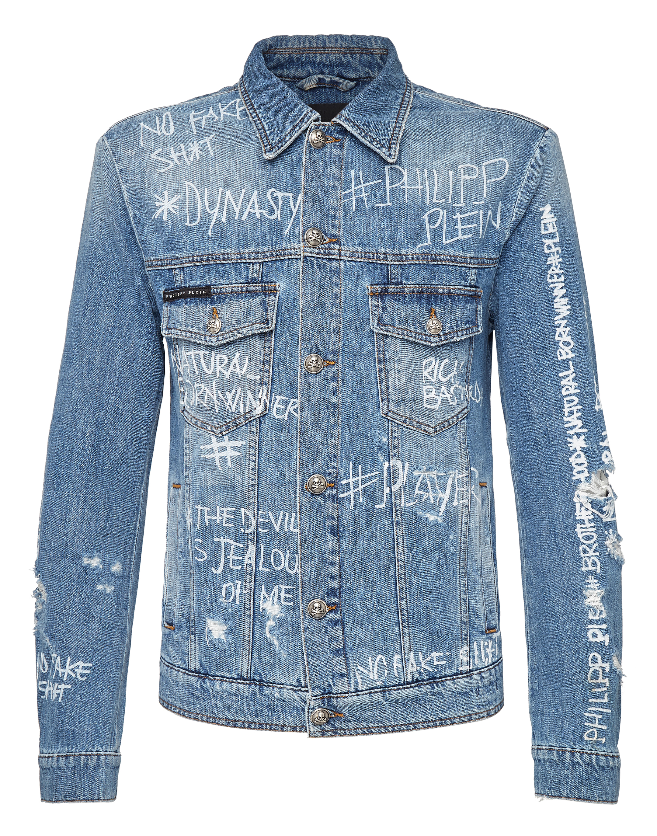 philipp plein denim jacket