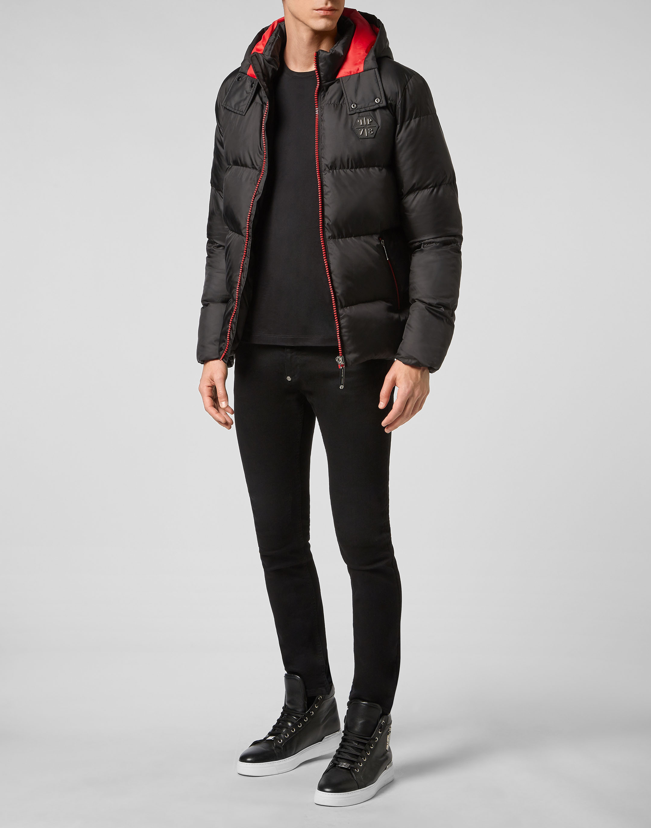 Nylon Jacket Slim Cut | Philipp Plein Outlet