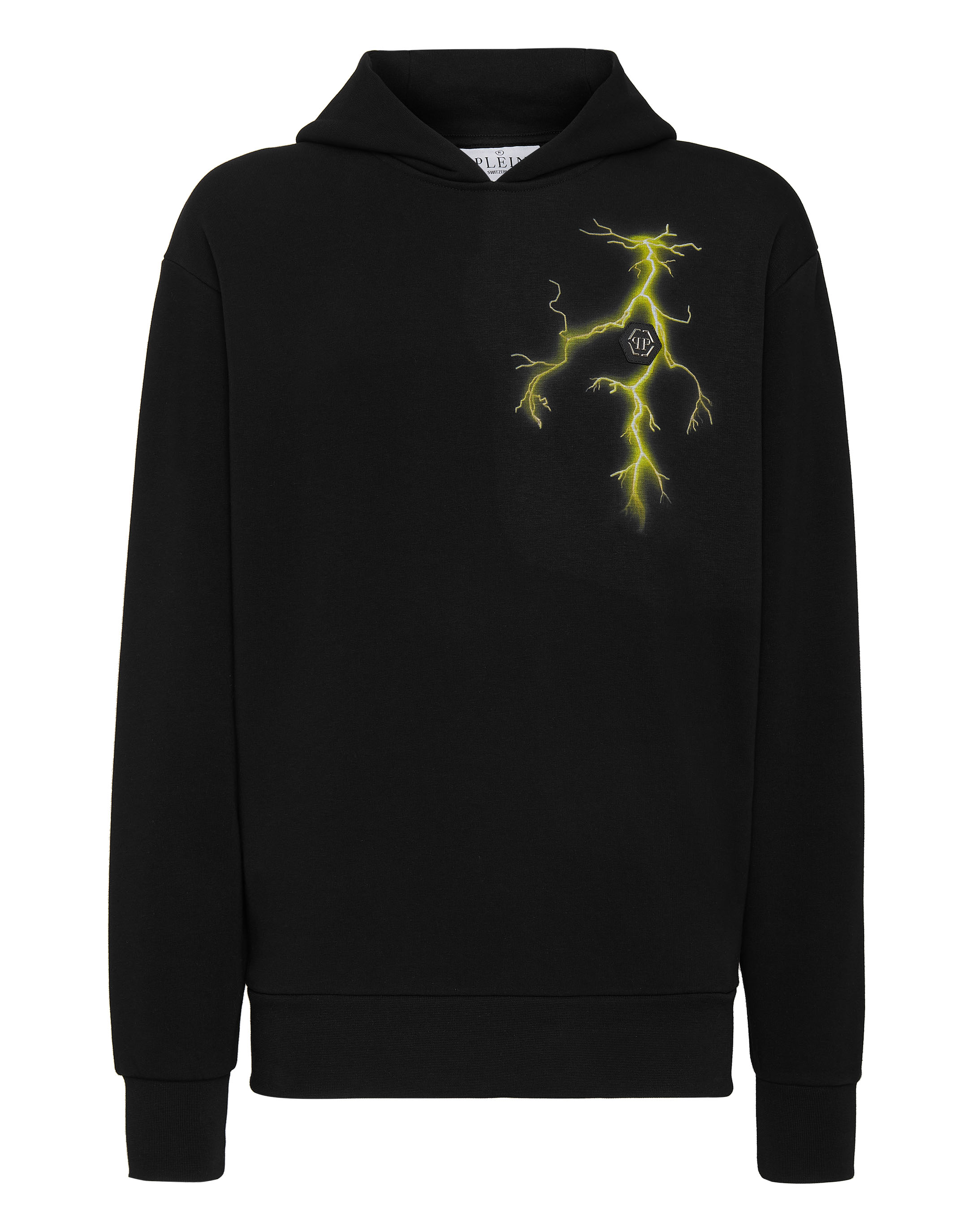 パーカー・フーディ PHILIPP PLEIN Logo patch hoodie (PAECMJB3612PTE003N 0202) パーカー・フーディ PHILIPP PLEIN Logo patch hoodie