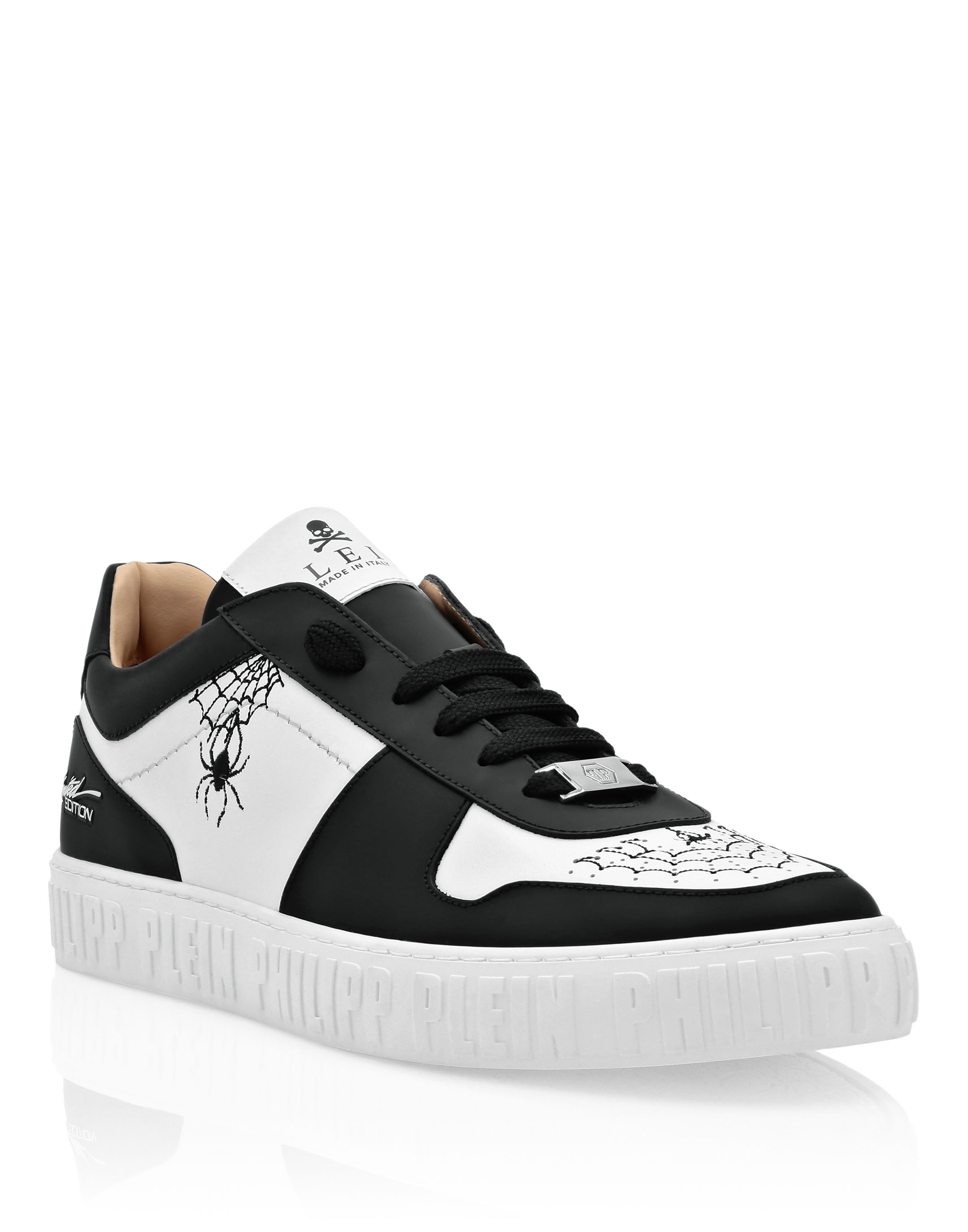 LO TOP SNEAKERS NOTORIOUS LEATHER KING POWER Philipp Plein Outlet