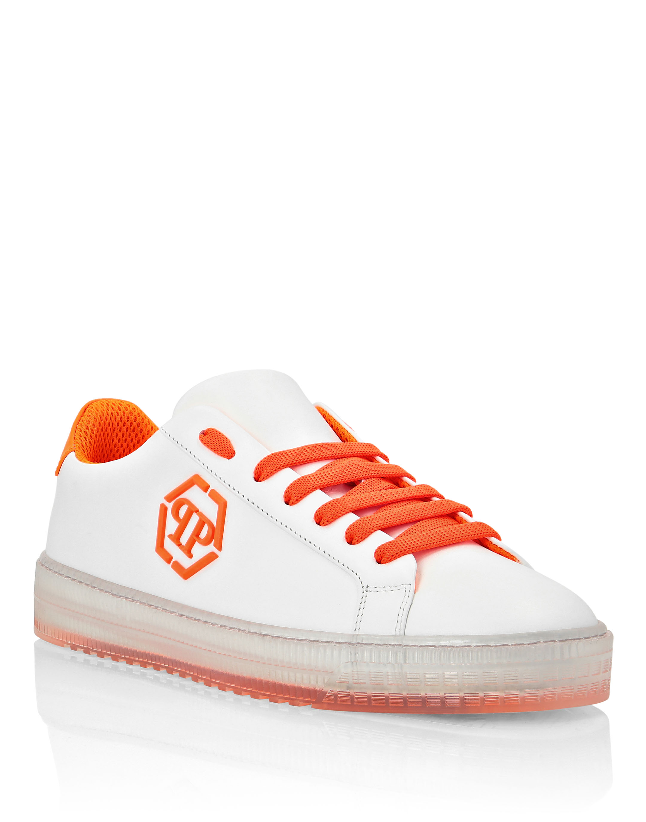 Moschino LOVE Fluorescent Leather Sneakers women - Glamood Outlet