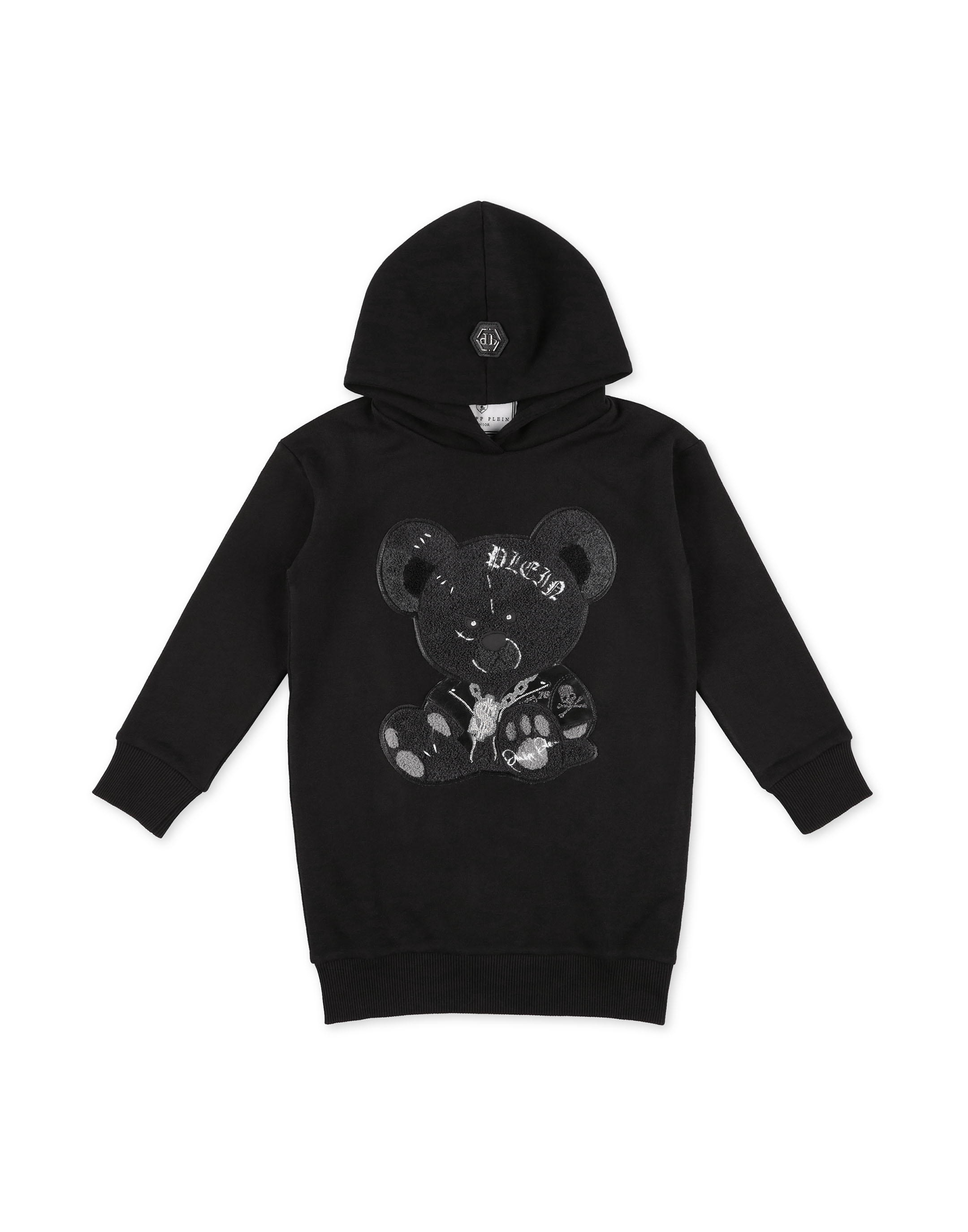 hoodie with teddy bear