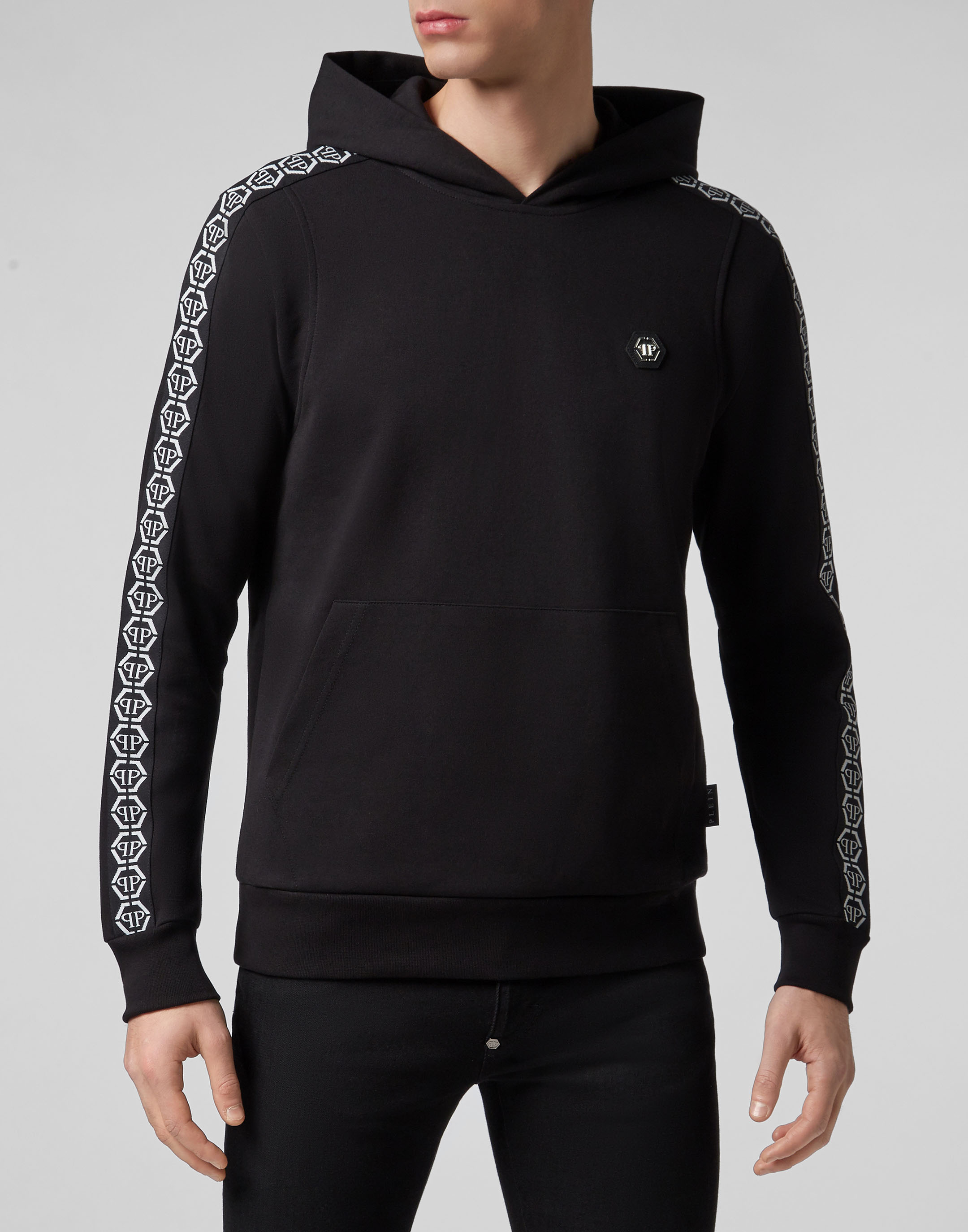 Hoodie sweatshirt Hexagon Philipp Plein Outlet